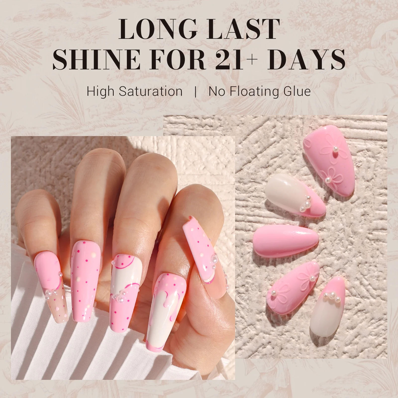 012 Milky Pink - TPO-Free Faster UV Curing Gel Nail Polish 0.5 fl oz/15ml - Image 4