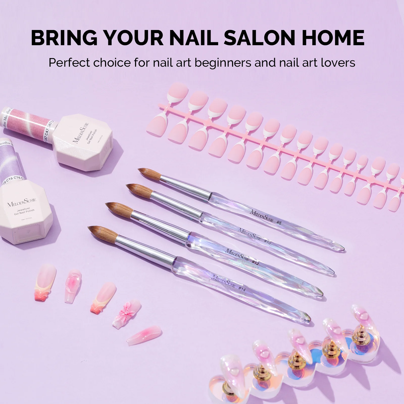 100% Kolinsky Acrylic Nail Brush - Image 7
