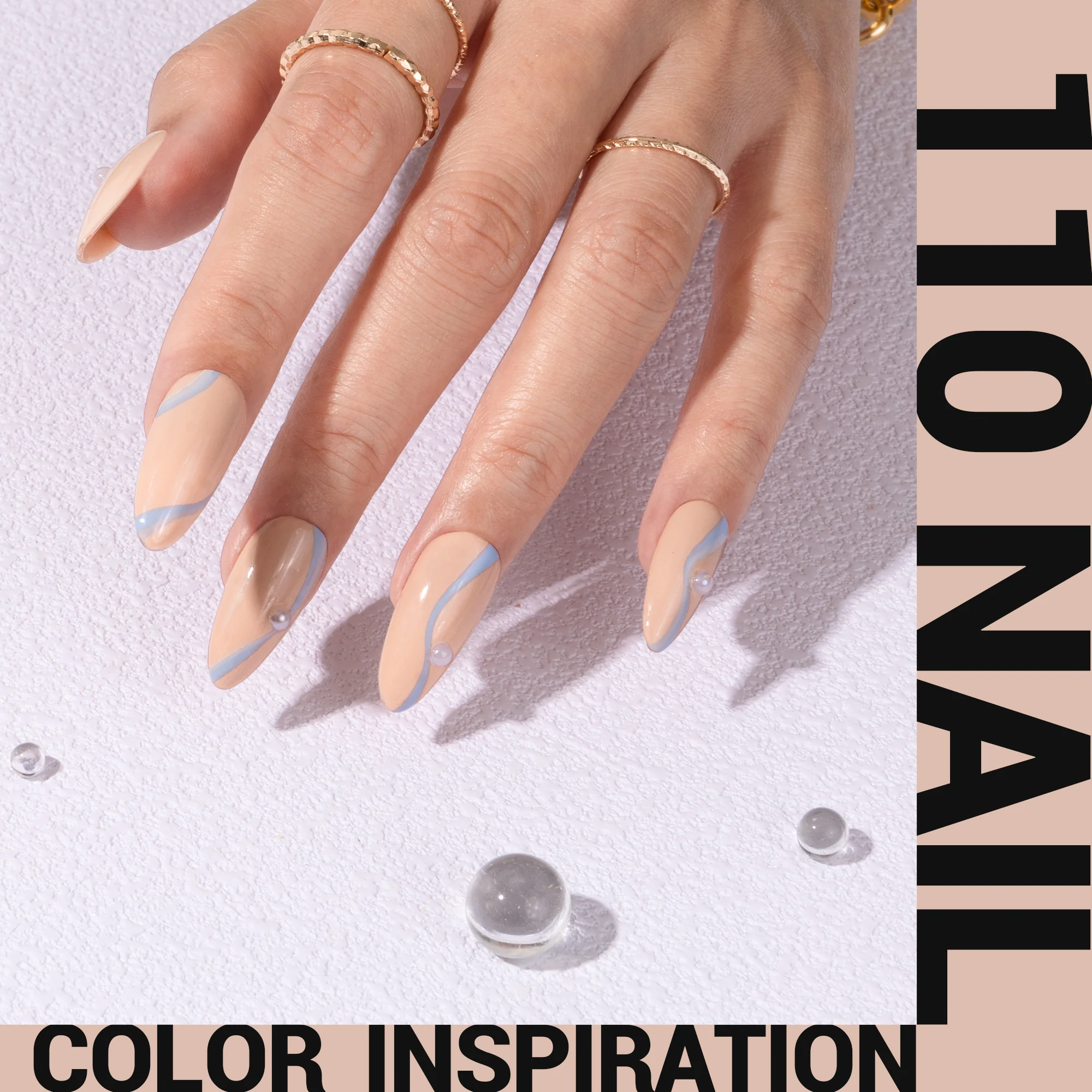 110 Sand Nude - TPO-Free Thick Gel Nail Polish(15ml) - Image 4