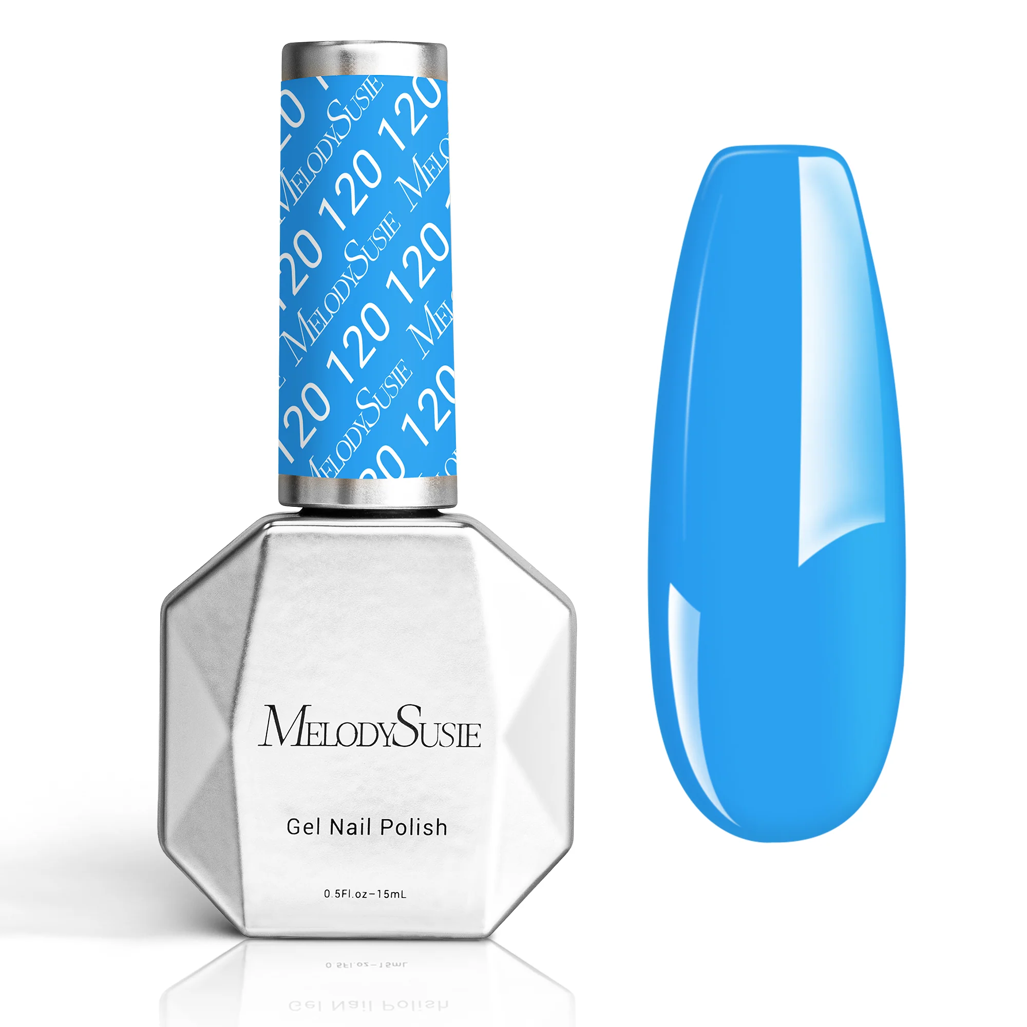 120 Pool Blue - TPO-Free Thick Gel Nail Polish(15ml)