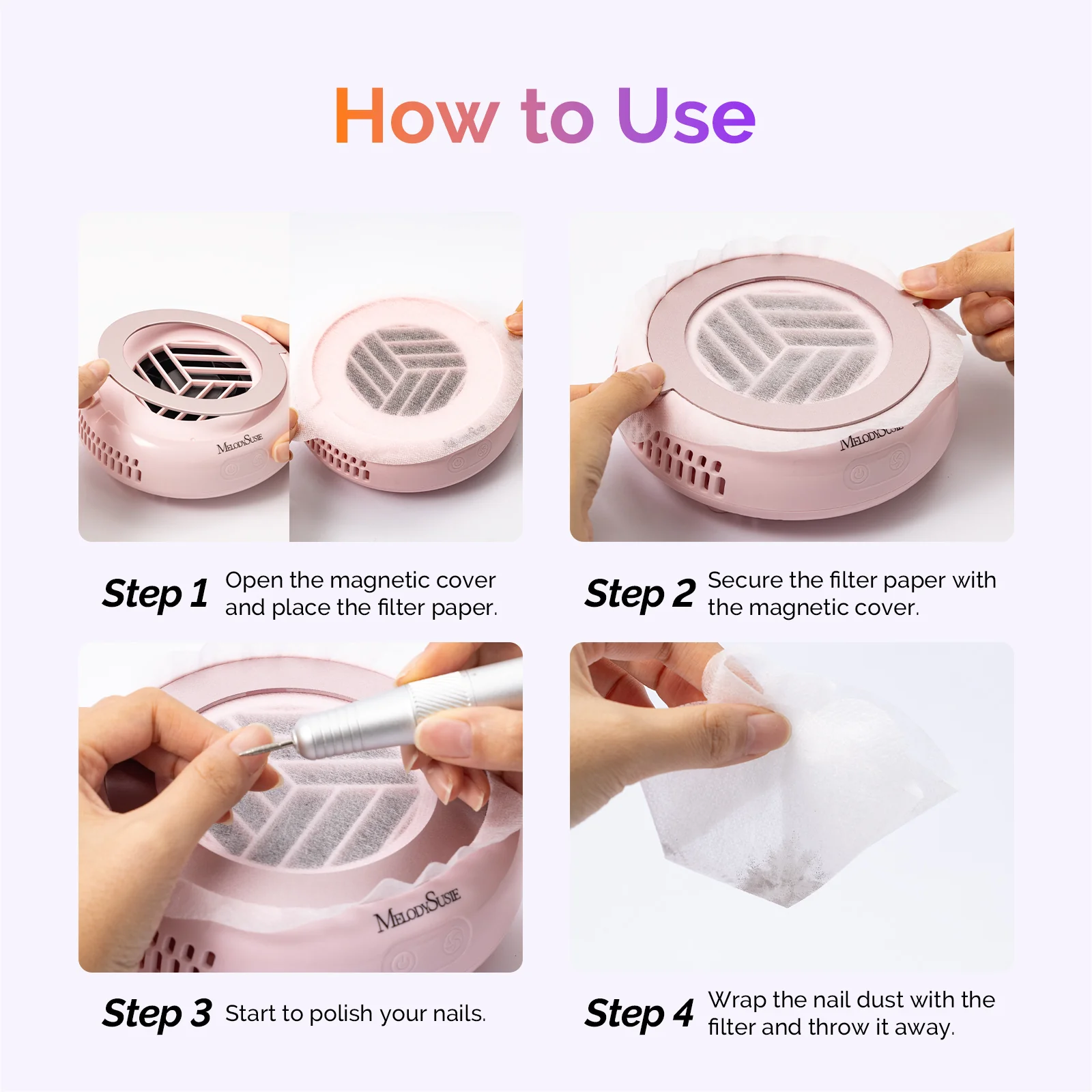 Disposable Filter Papers for HPROA Nail Dust Collector - Image 5