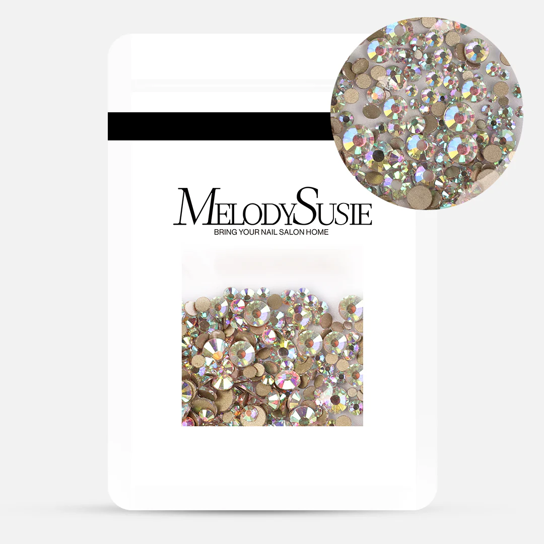 1440Pcs Multi-faceted Nail Rhinestones