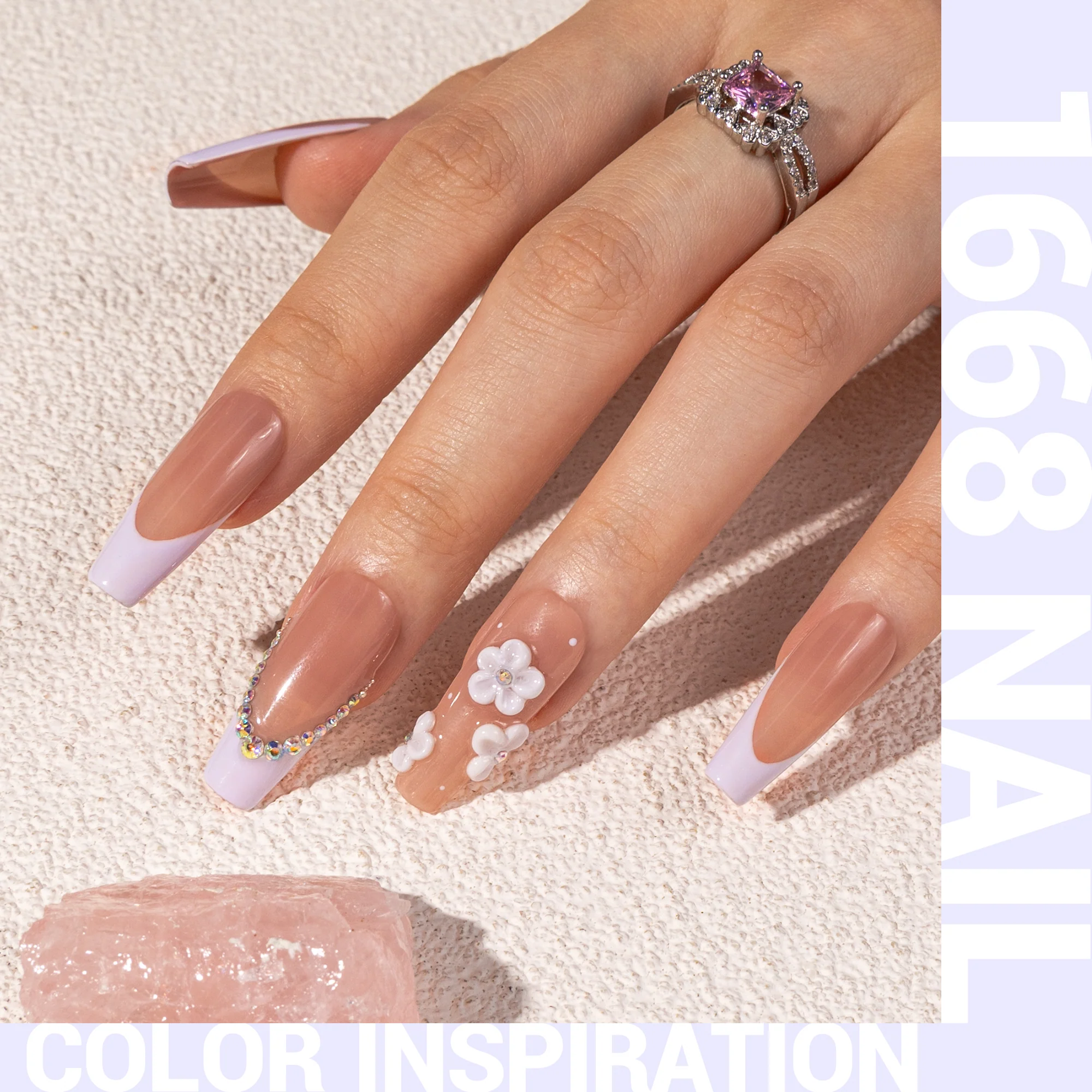 1668 Tennis Purple - TPO-Free Thick Gel Nail Polish(15ml) - Image 2