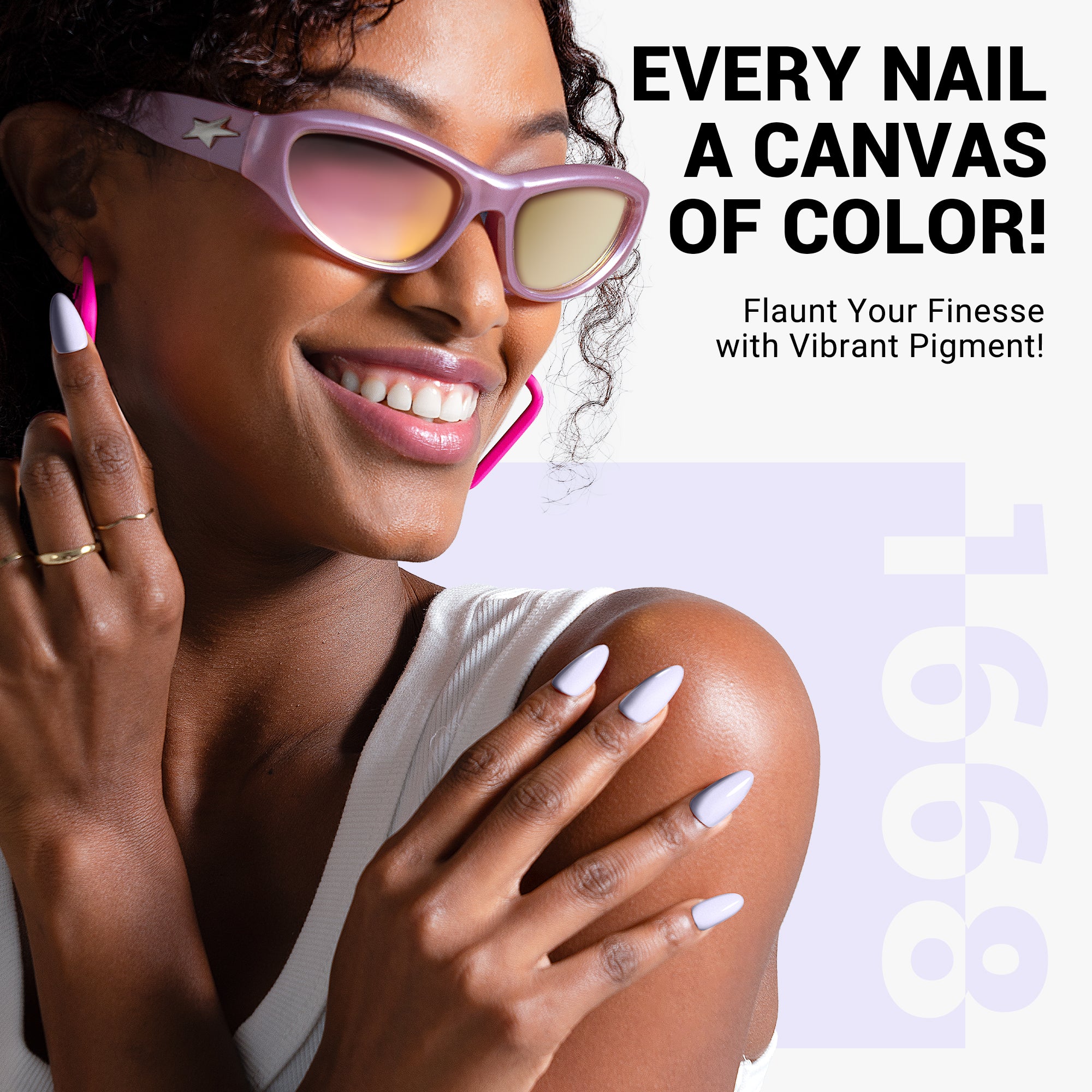 1668 Tennis Purple - TPO-Free Thick Gel Nail Polish(15ml) - Image 4
