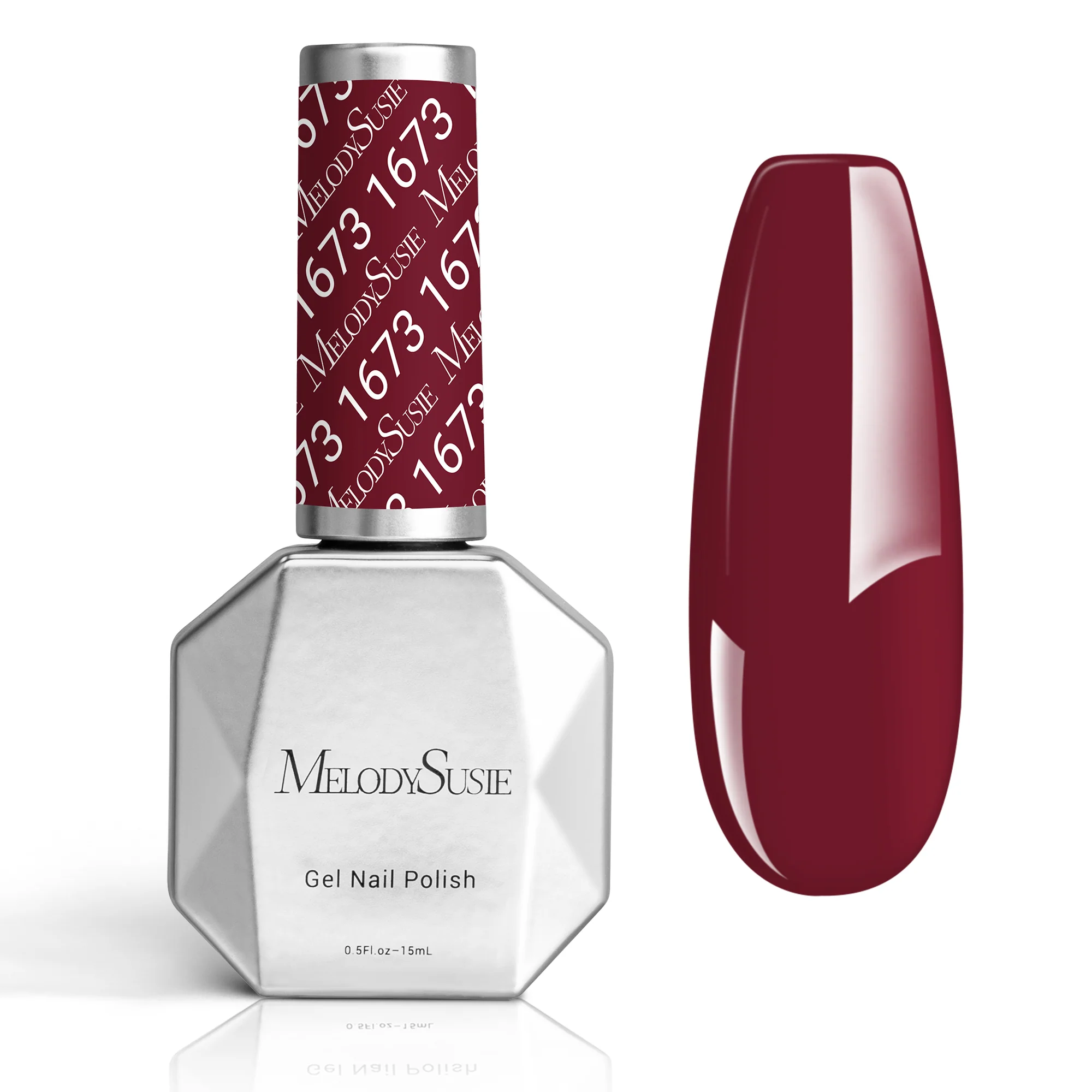 1673 Retro Sport Red - TPO-Free Thick Gel Nail Polish(15ml)