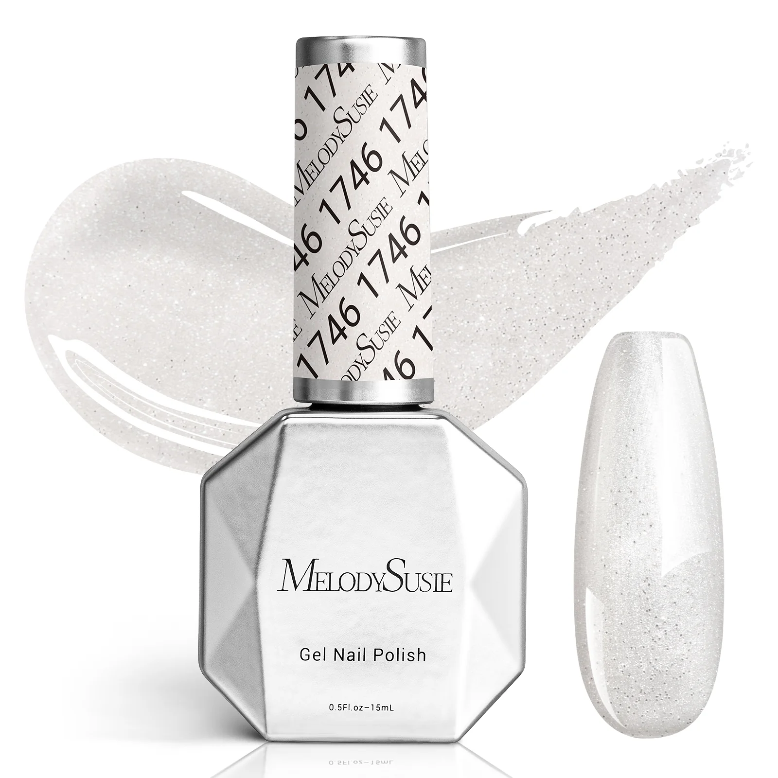 1746 Starlight White - TPO-Free Faster UV Curing Gel Nail Polish 0.5 fl oz/15ml