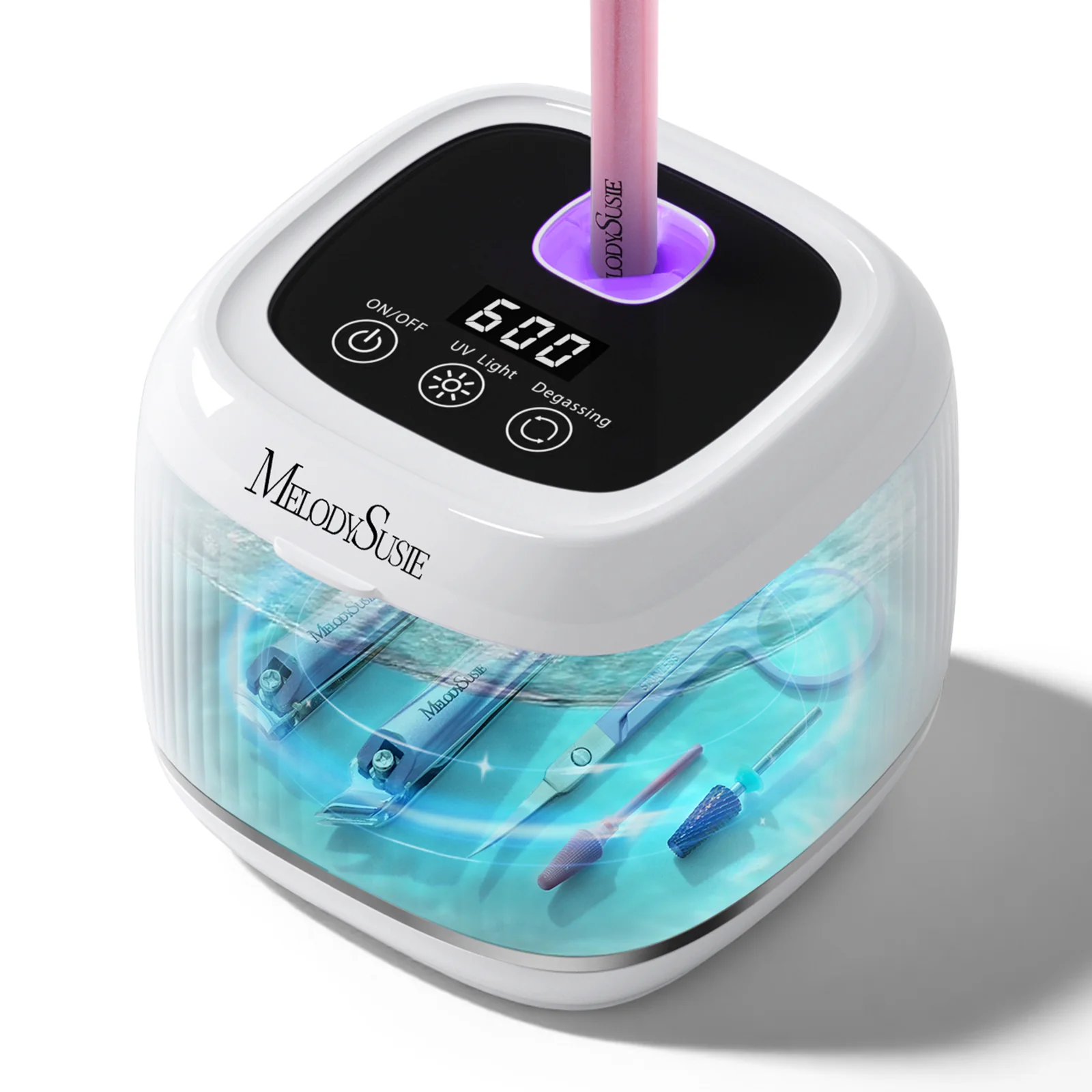 2 in 1 Ultrasonic Cleaner Machine for Manicure - Image 16