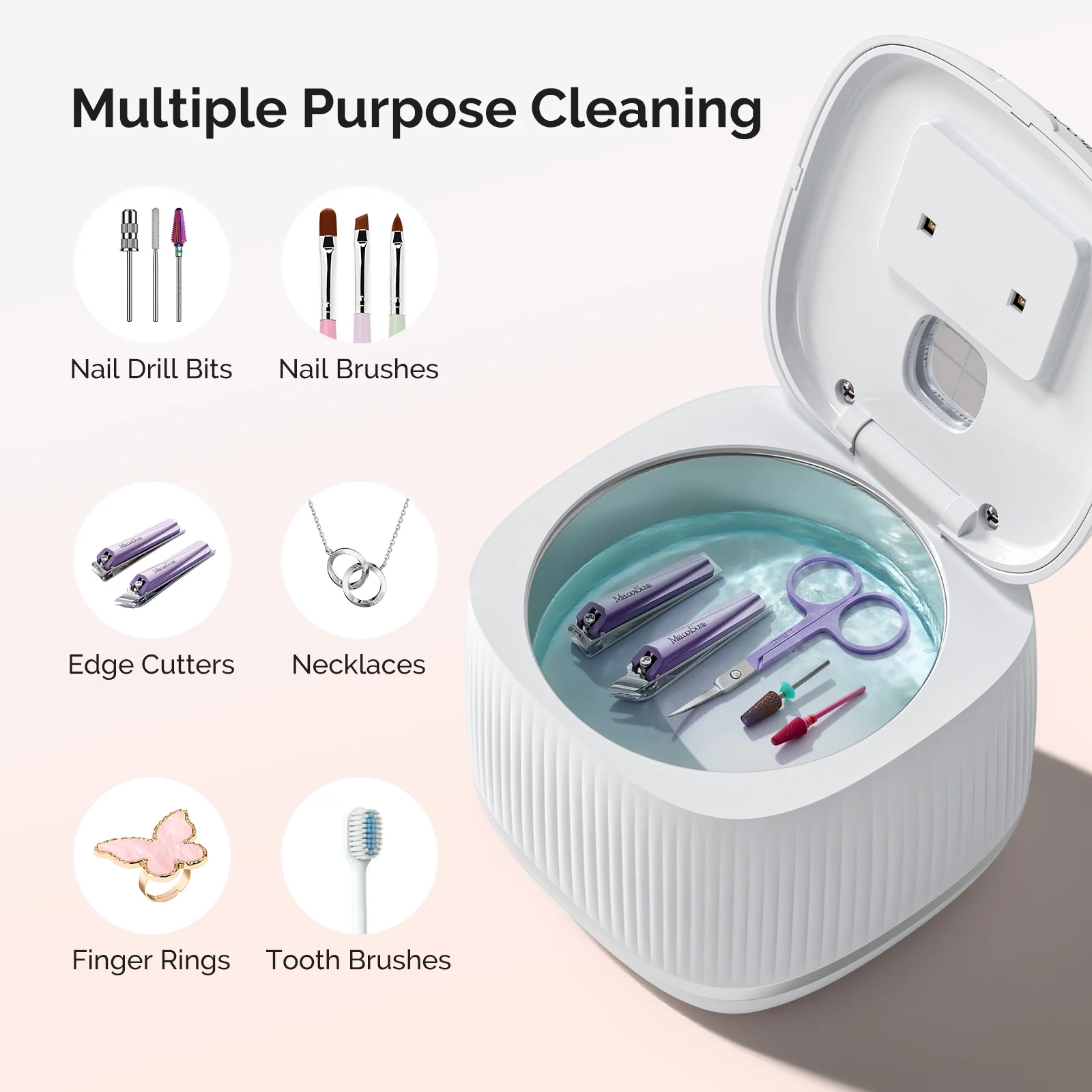 2 in 1 Ultrasonic Cleaner Machine for Manicure - Image 21