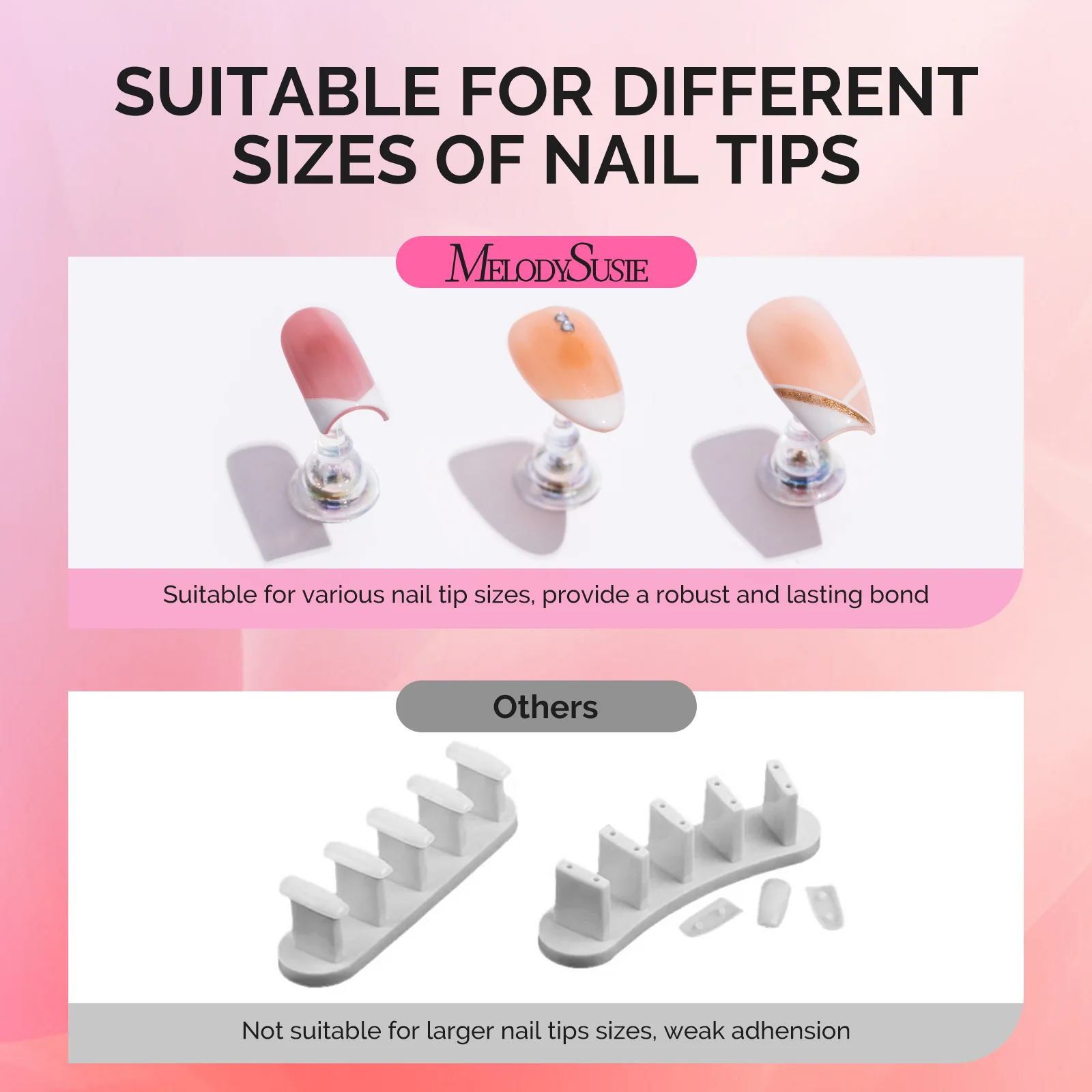 2 Sets Acrylic Magnetic Nail Stand - Image 6