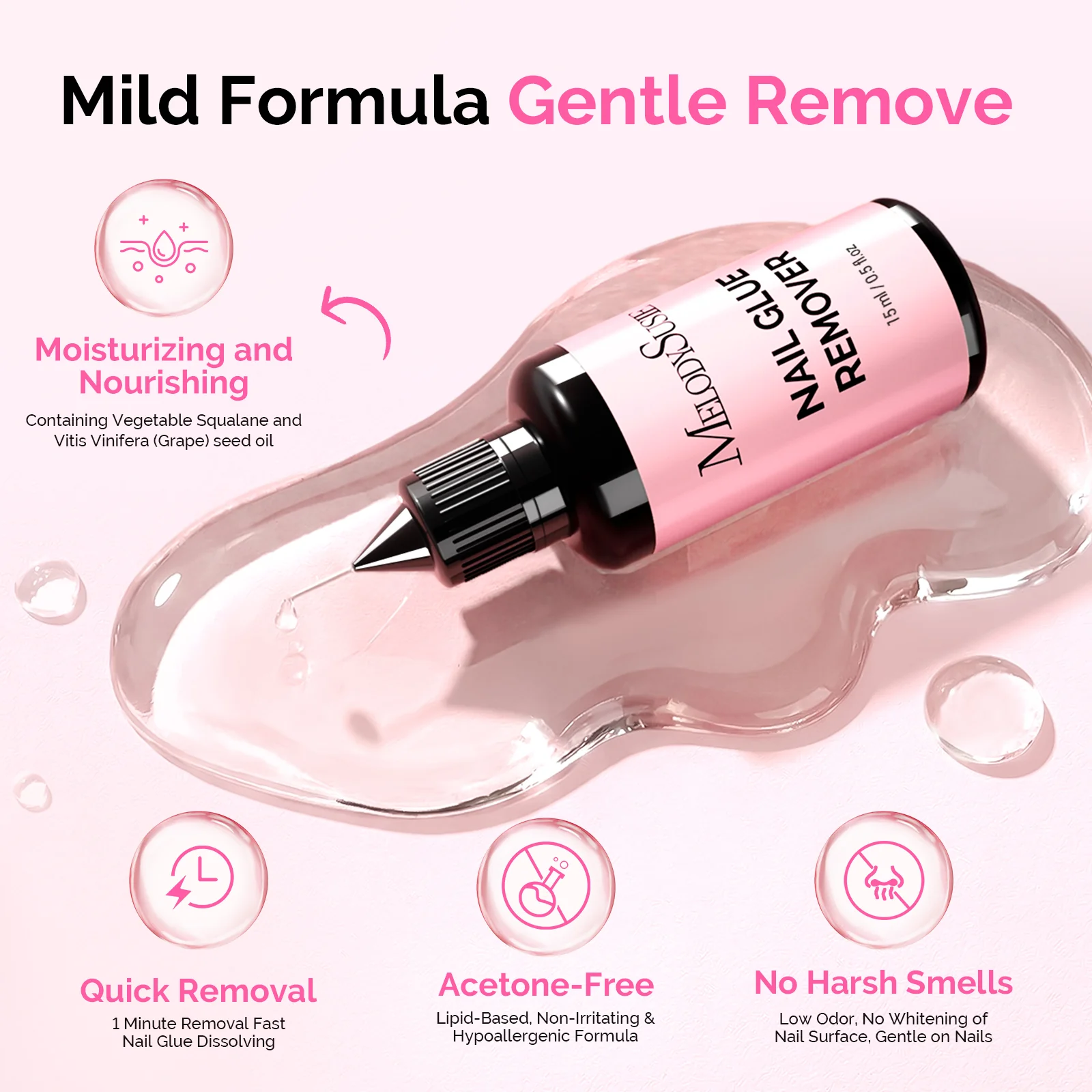 2Pcs Nail Glue Remover - Image 3