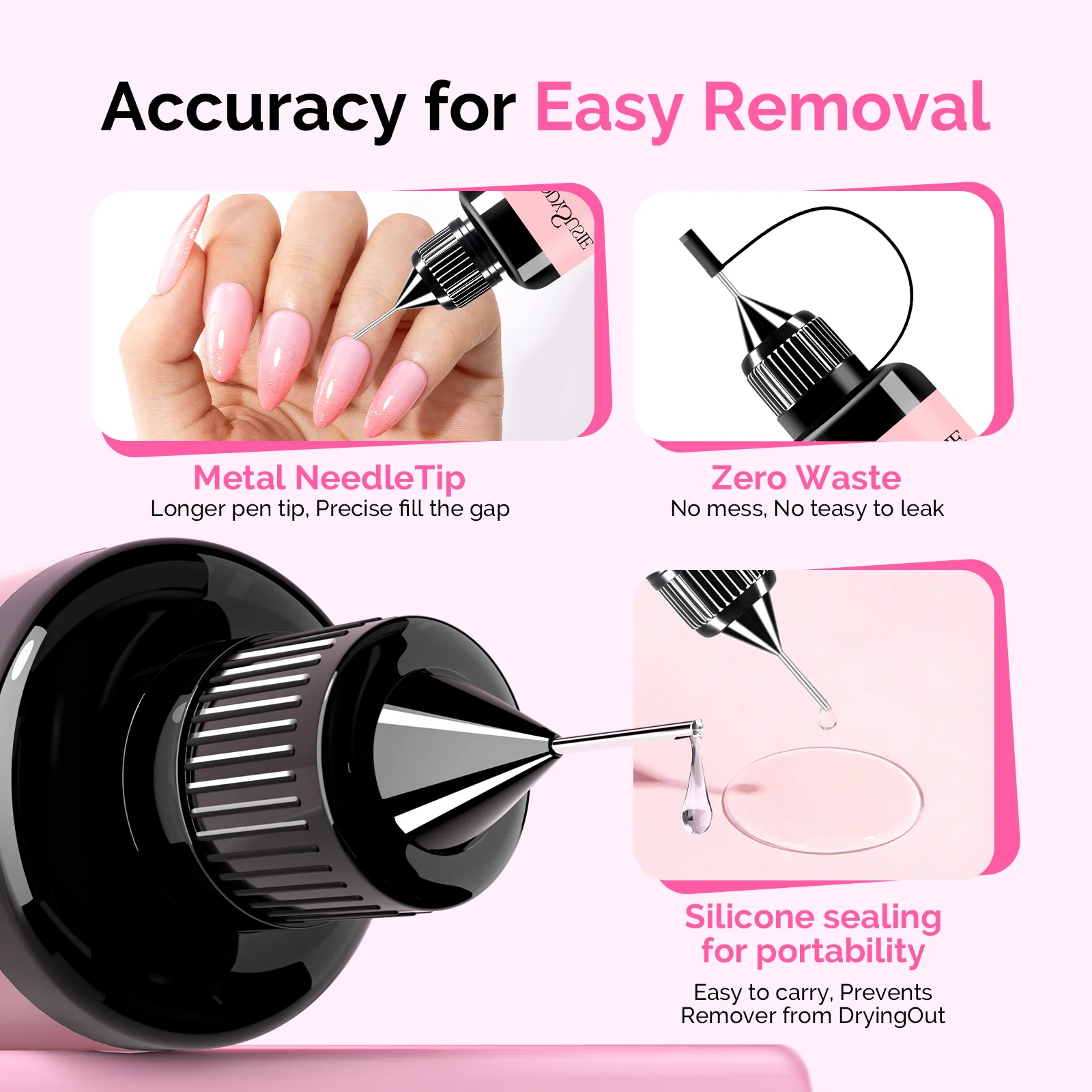 2Pcs Nail Glue Remover - Image 4