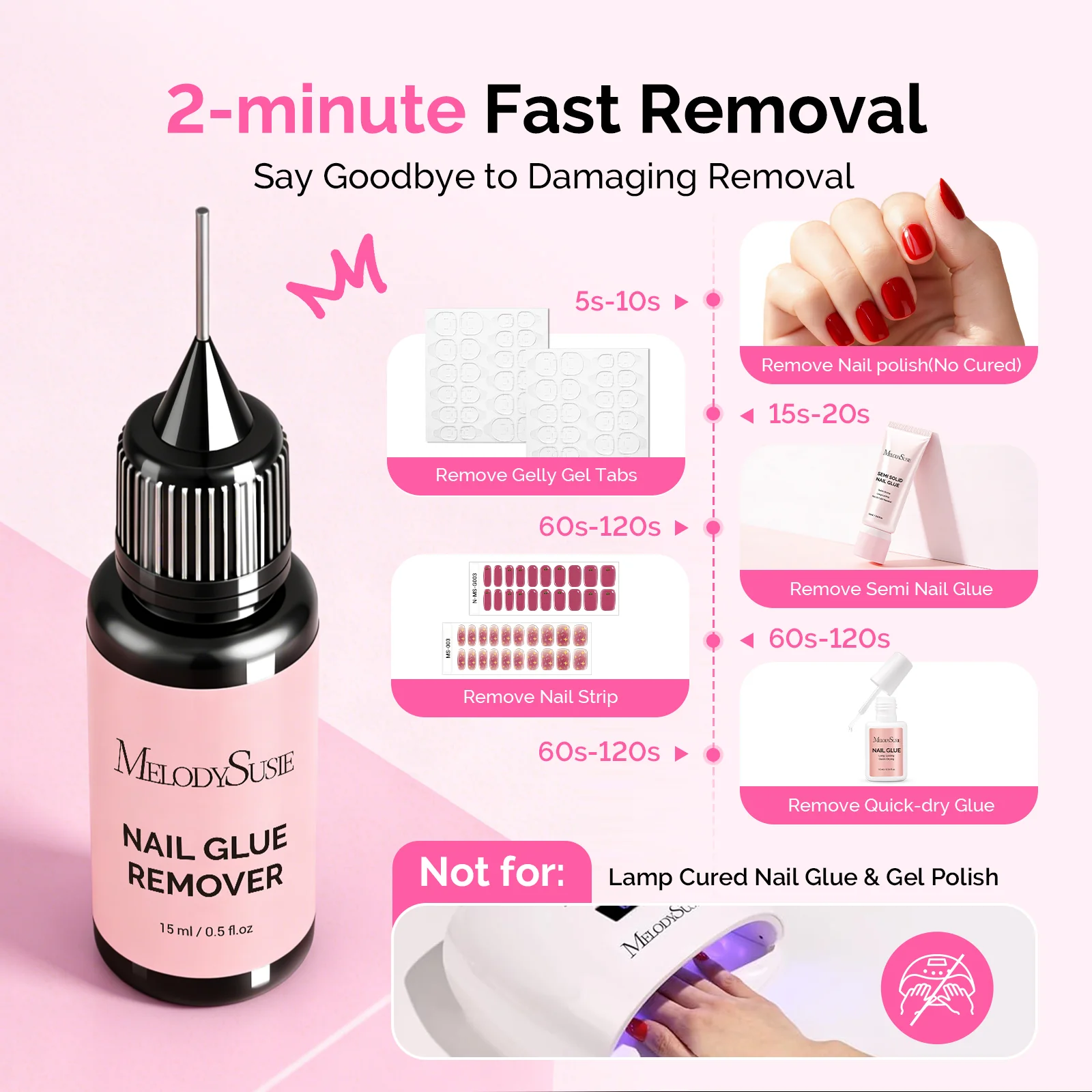 2Pcs Nail Glue Remover - Image 5