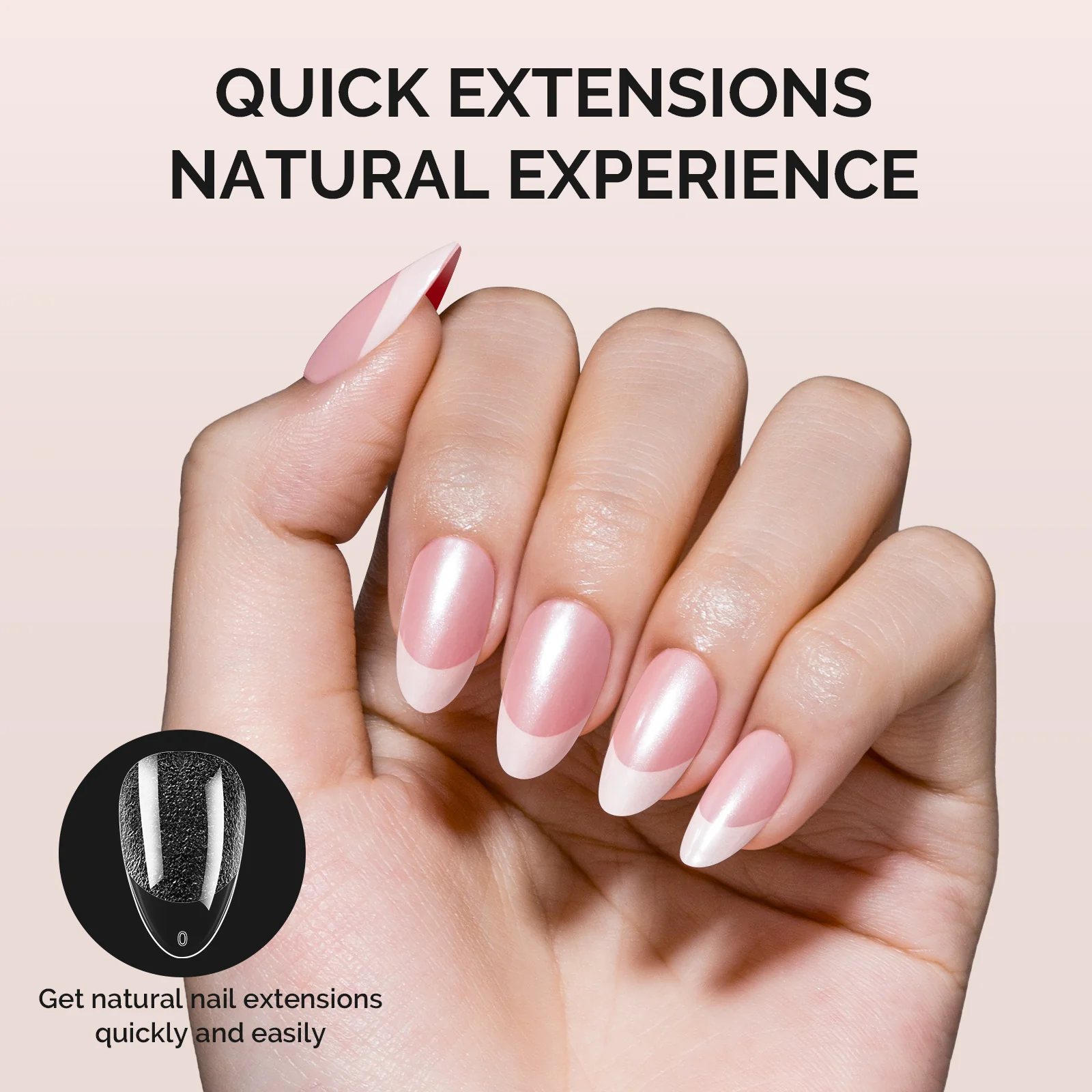300Pcs Half Matte Clear Acrylic Full Cover Nail Tips - Image 12