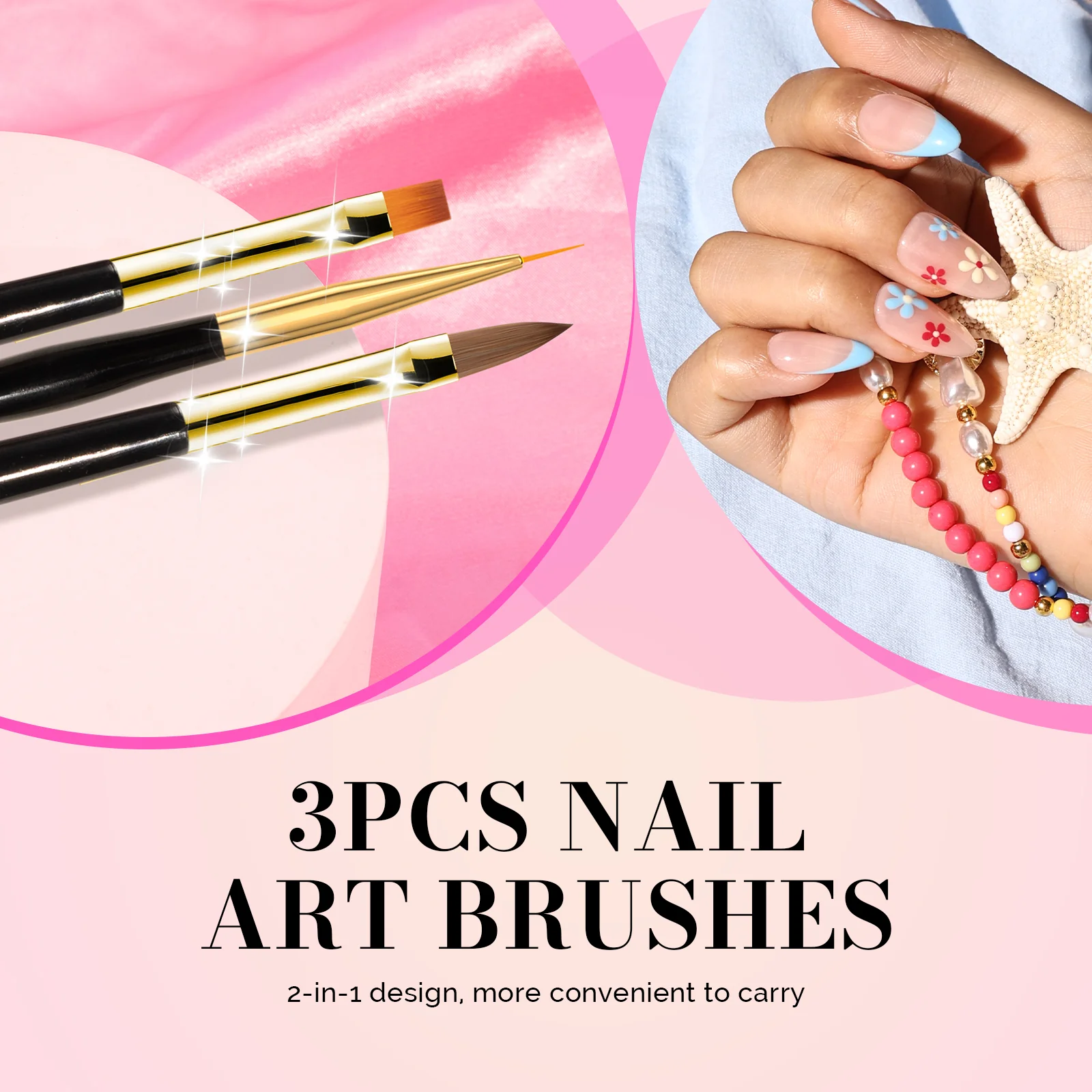 31Pcs Nail Art Brushes Set - Image 6