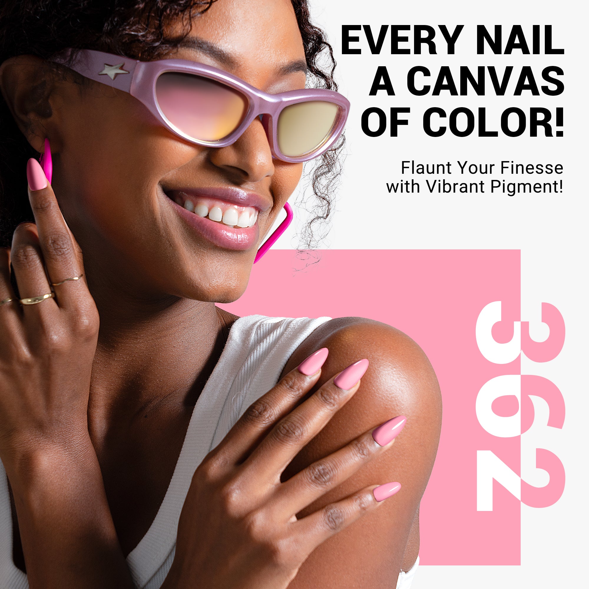 362 Twist Sweater Pink - TPO-Free Thick Gel Nail Polish(15ml) - Image 4