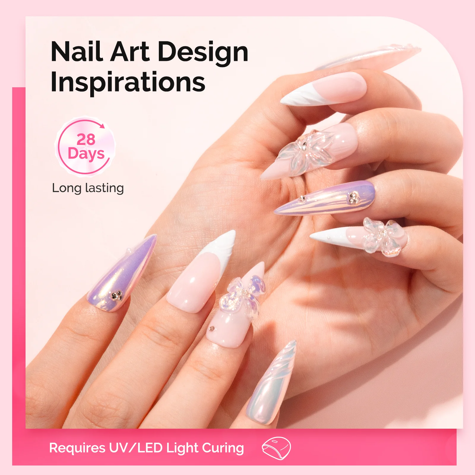 3D Sculpting Clear Nail Glue Gel - Image 7