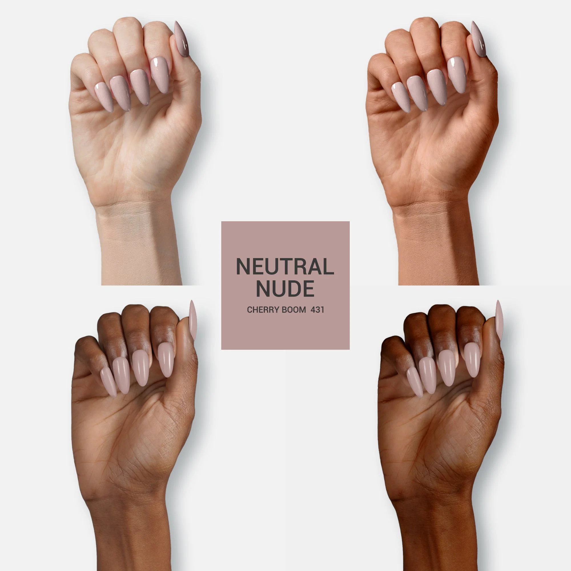 431 Tiramisu - TPO-Free Thick Gel Nail Polish(15ml) - Image 2