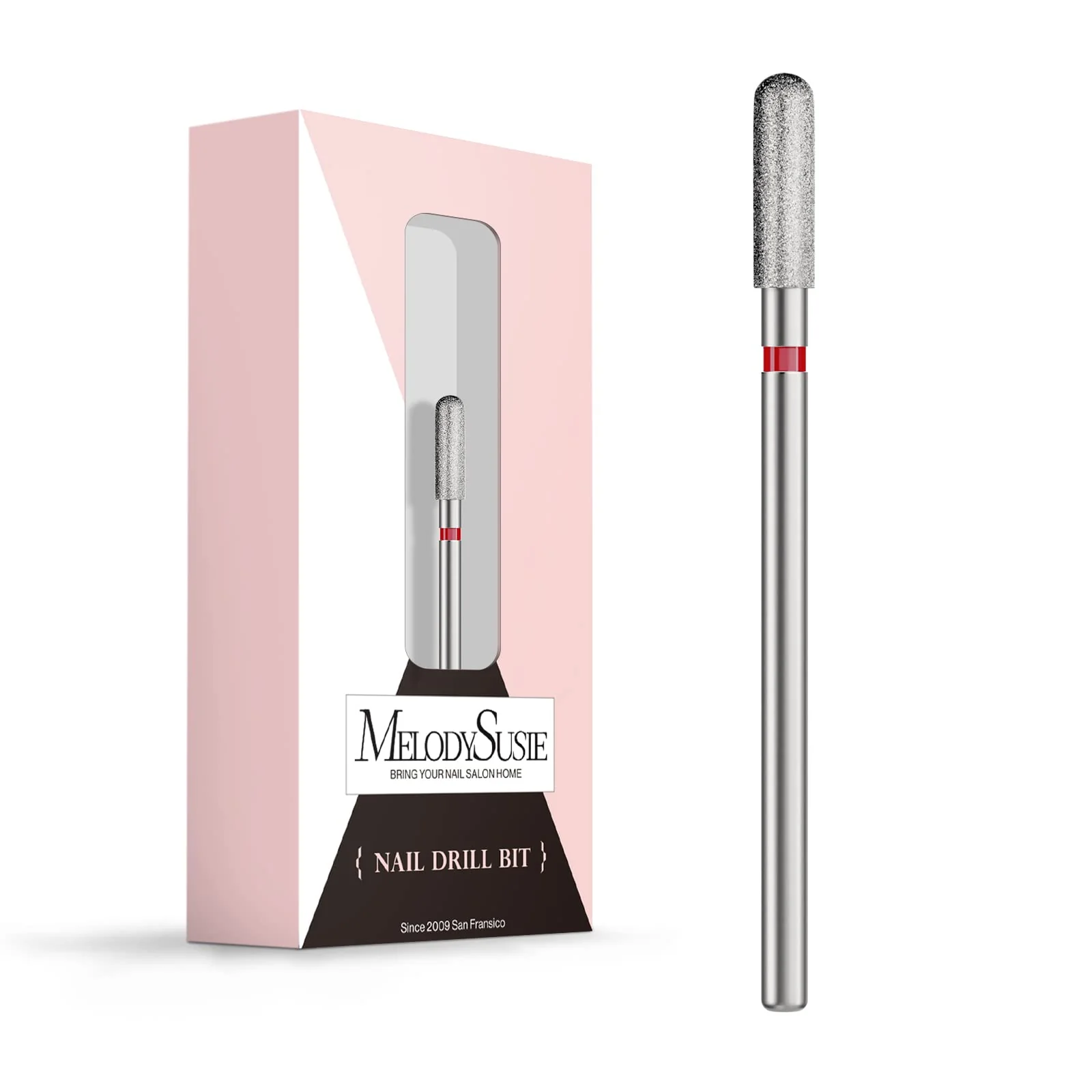 4mm Long Tapered Barrel Carbide Diamond Under Nail Cleaner Nail Drill Bit - Image 12