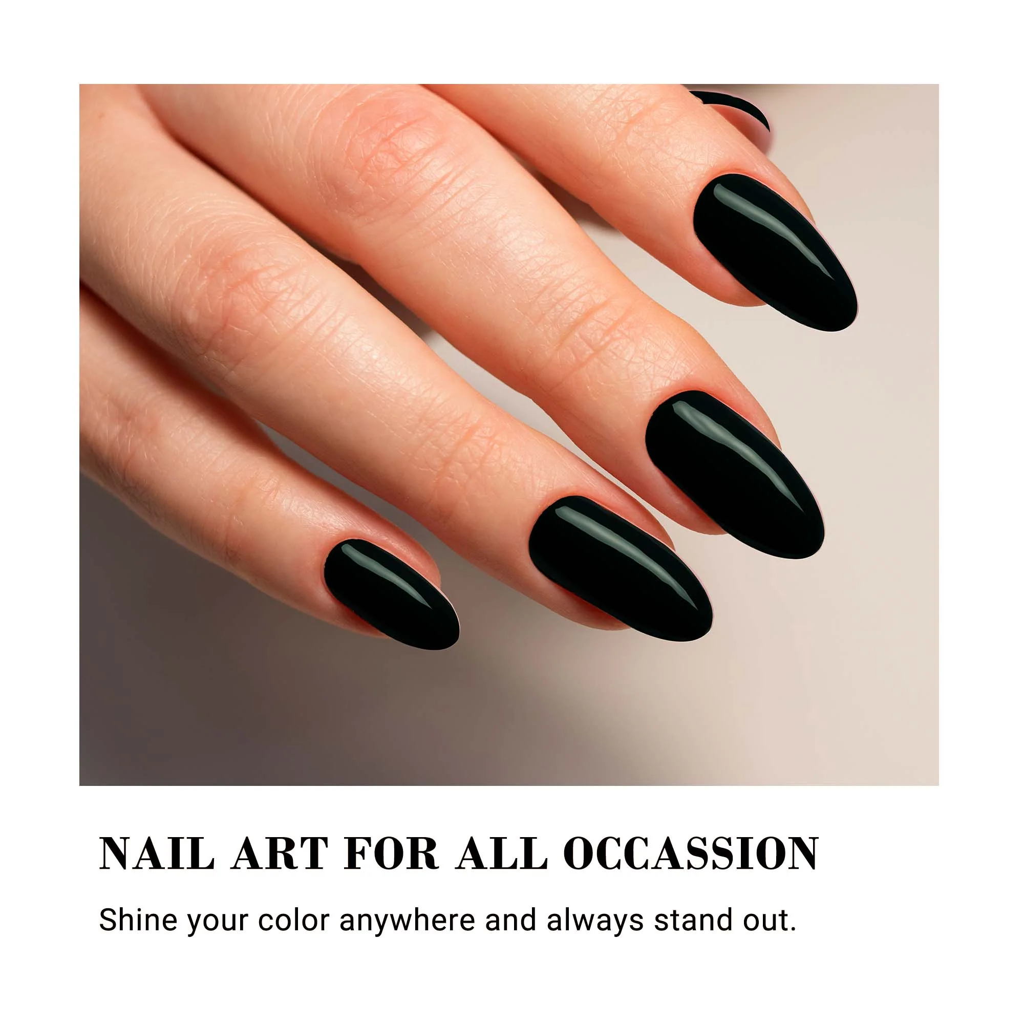 517 Blackish Green - TPO-Free Thick Gel Nail Polish (15ml) - Image 4
