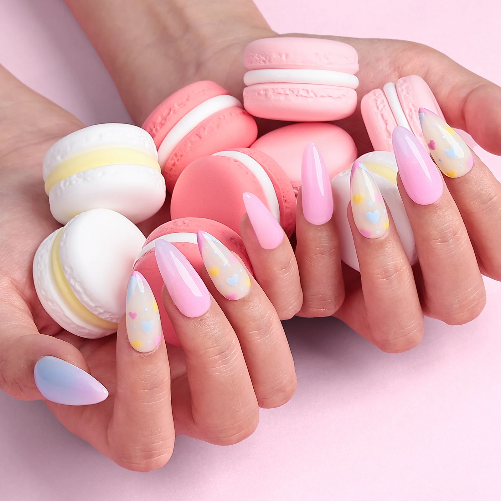 6 Colors Poly Nail Extension Gel Kit - Image 8