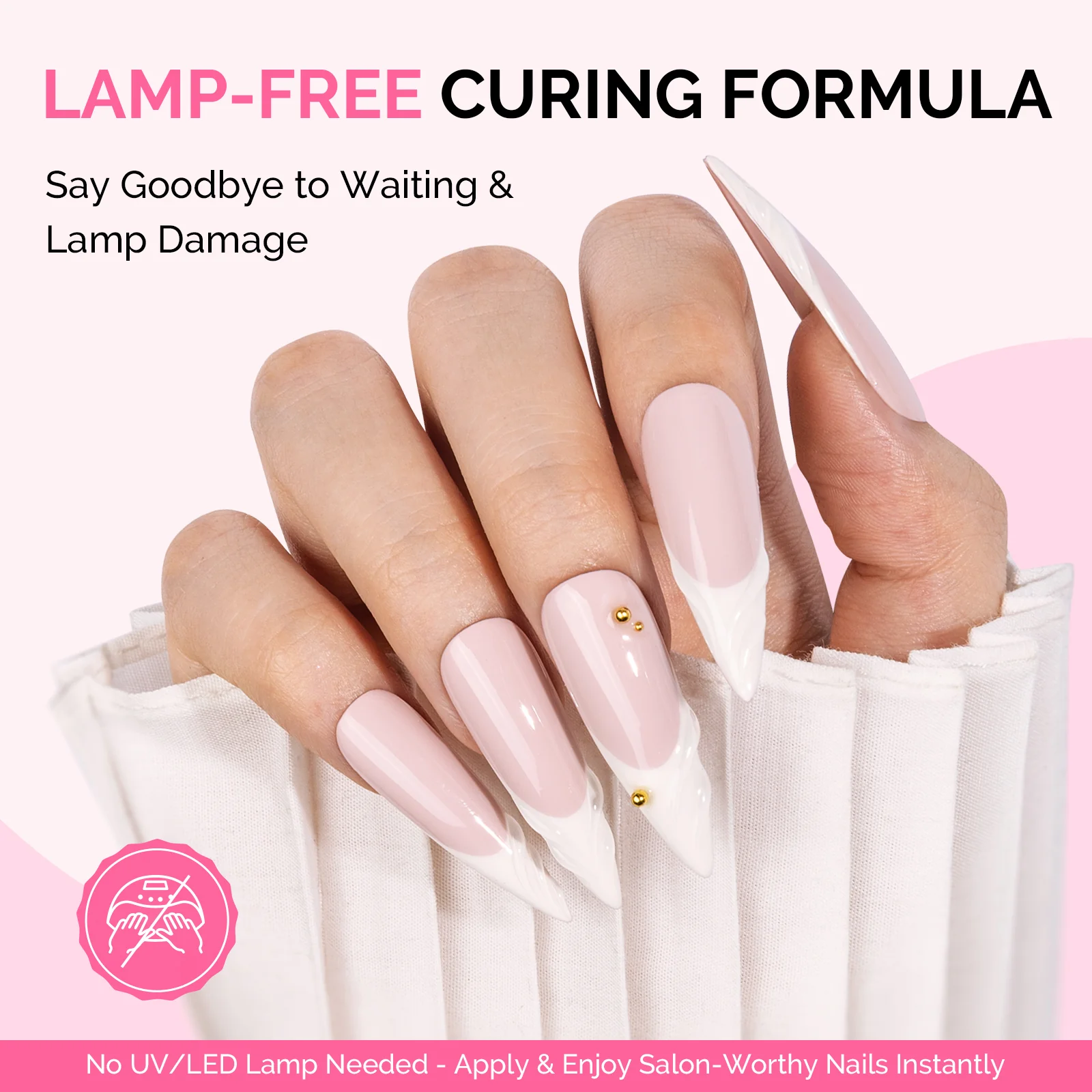 6Pcs Semi Solid Nail Glue - Image 3