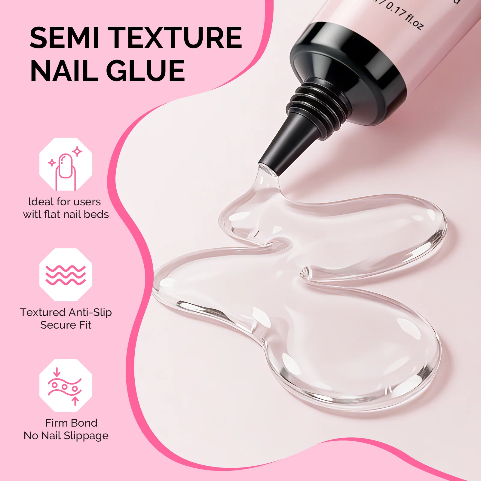 6Pcs Semi Solid Nail Glue - Image 5