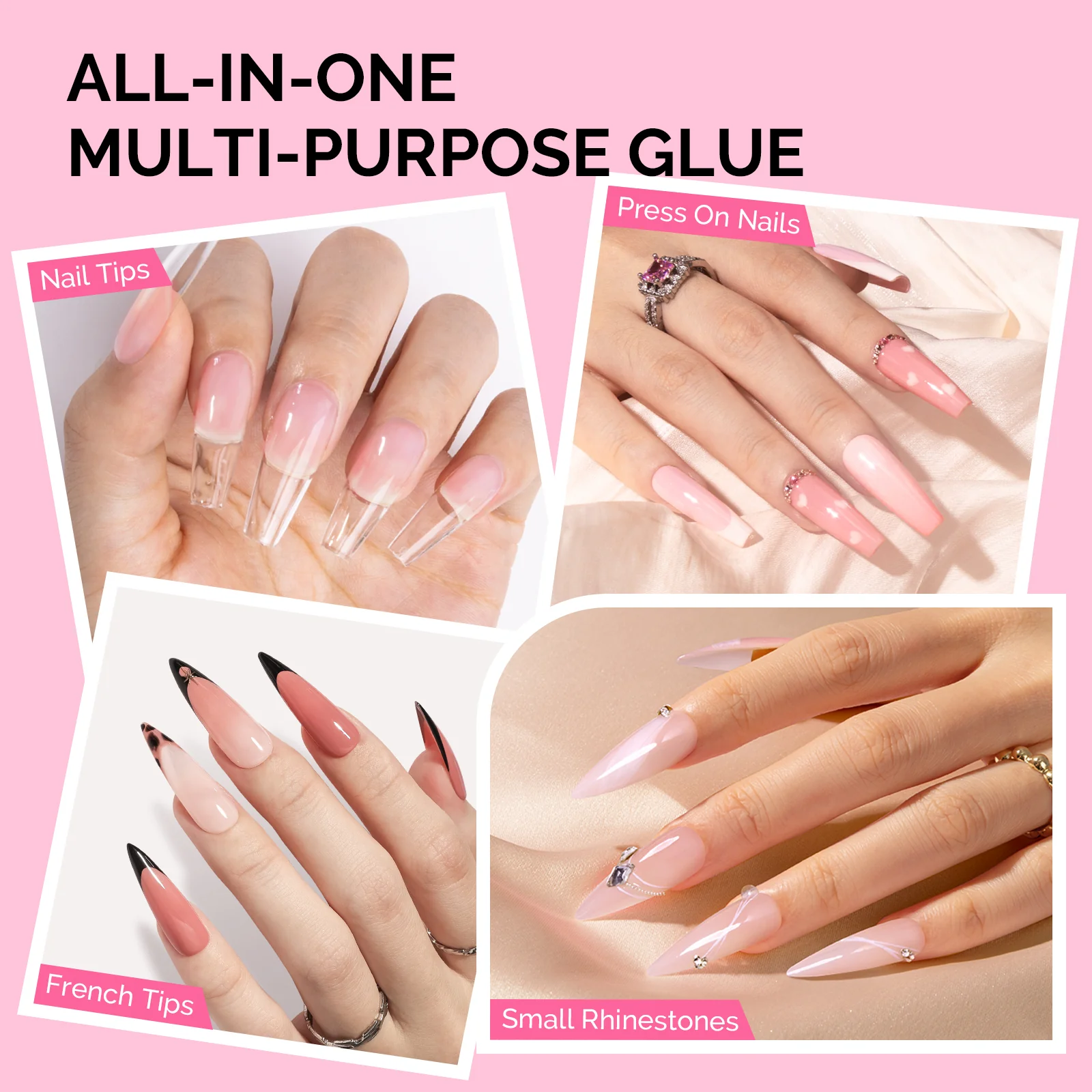 6Pcs Semi Solid Nail Glue - Image 7