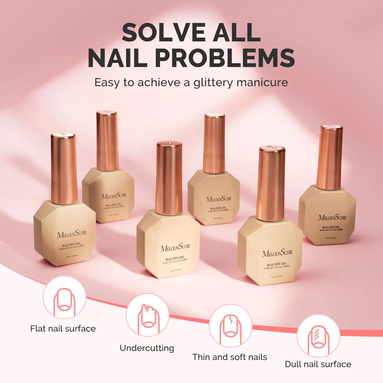 7 in 1 Builder Gel 15ml - Image 9
