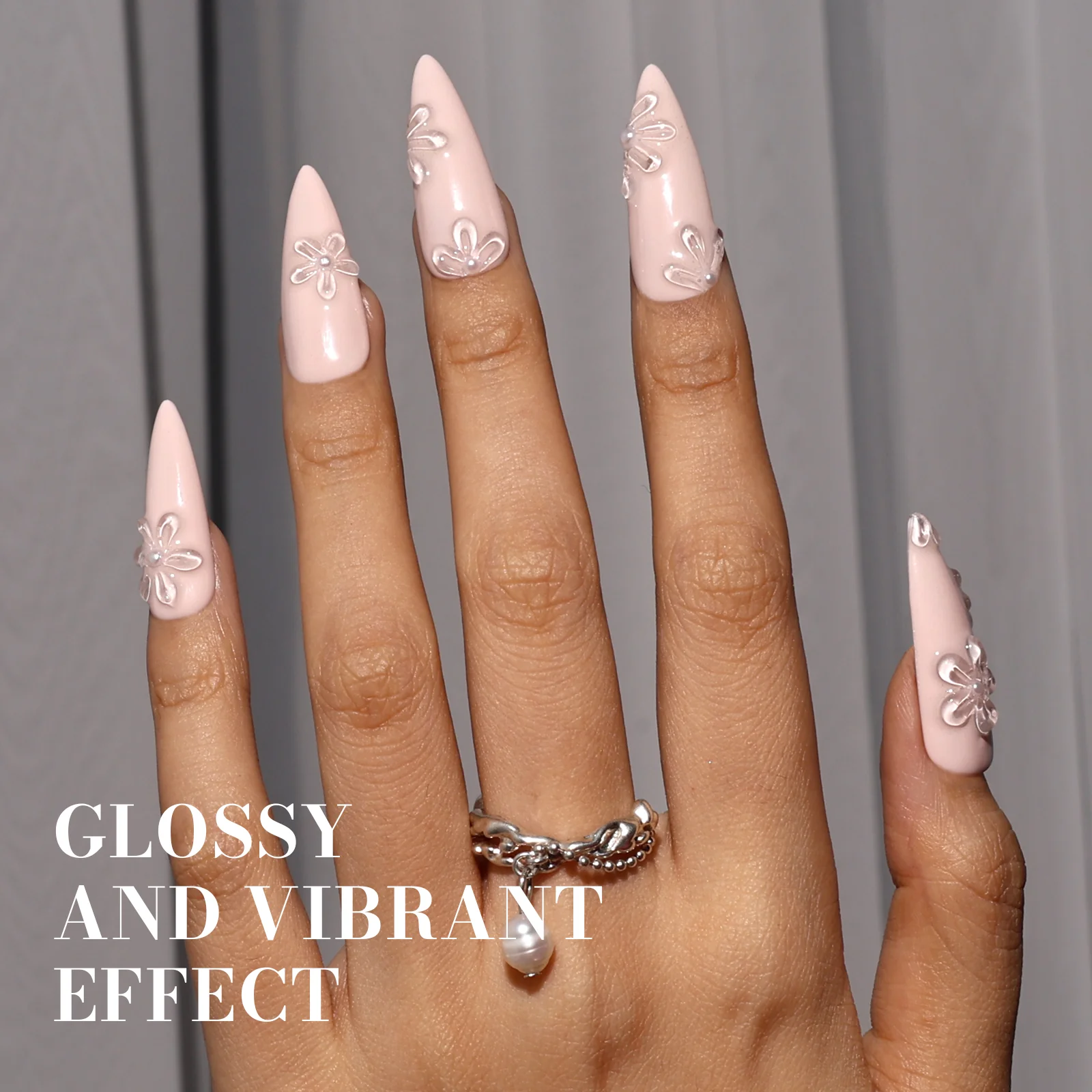 093 nude pink - TPO-Free Faster UV Curing Gel Nail Polish 0.5 fl oz/15ml - Image 5