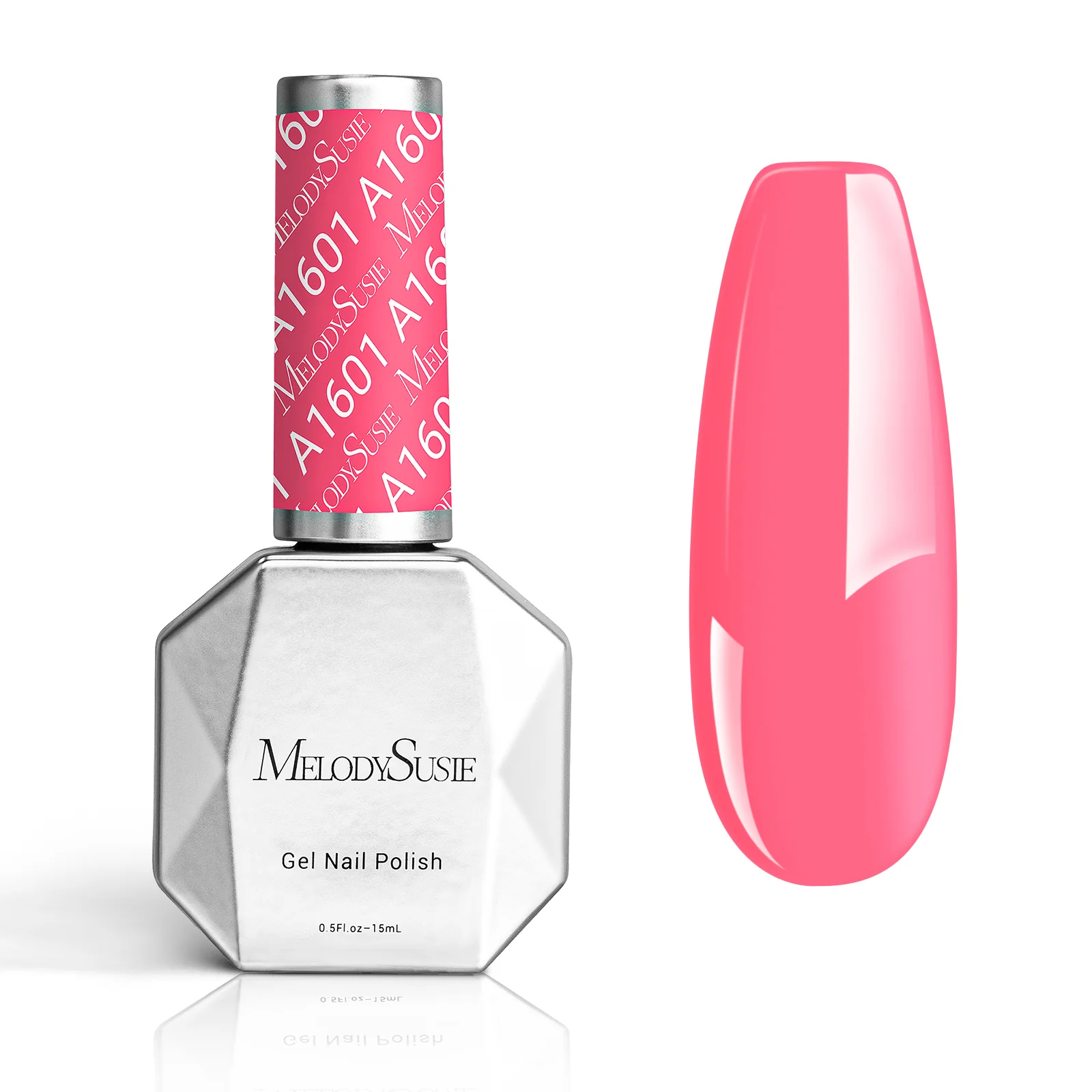 A1601 Neon Pink - TPO-Free Thick Gel Nail Polish(15ml)