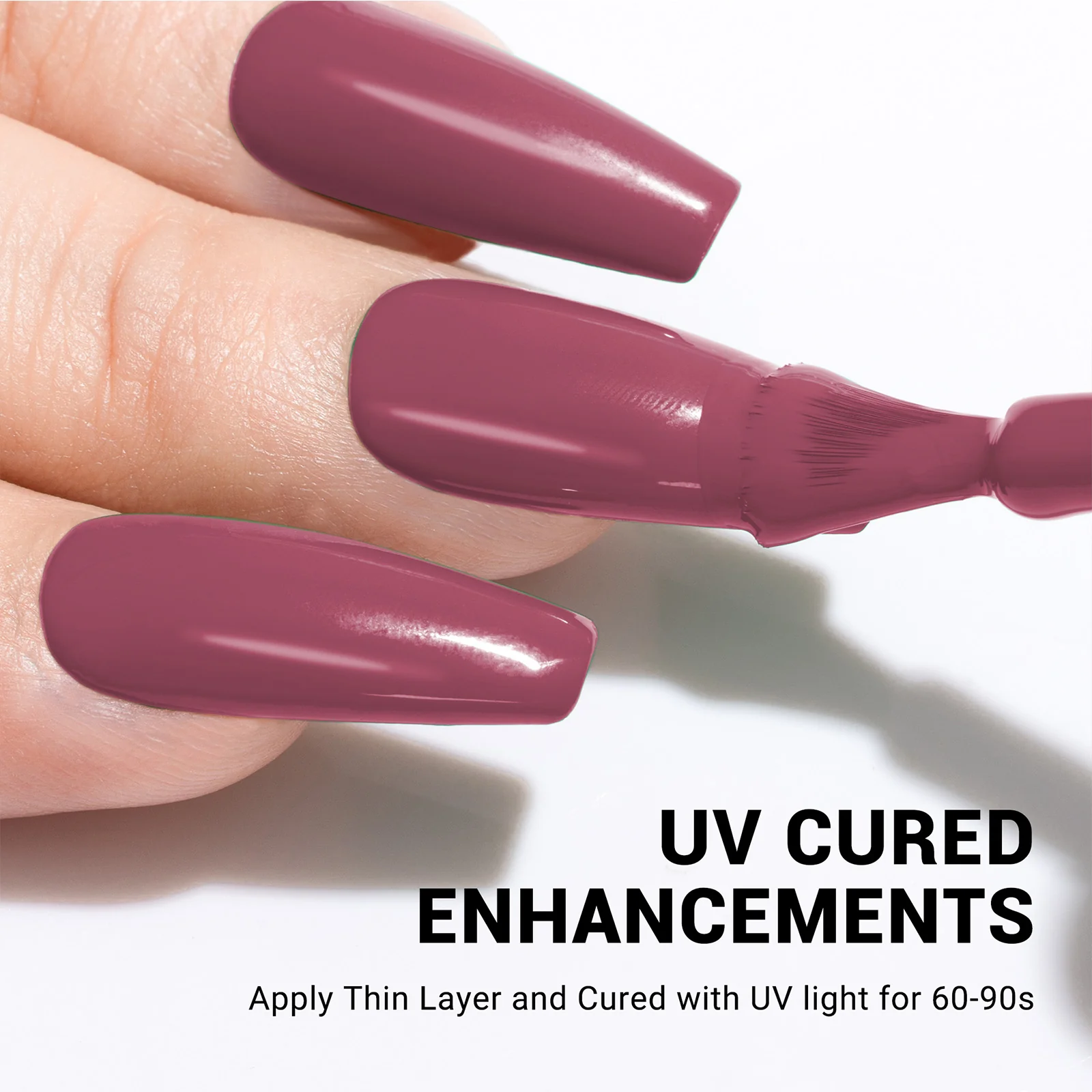 A1702 Gray Purple - TPO-Free Thick Gel Nail Polish(15ml) - Image 5