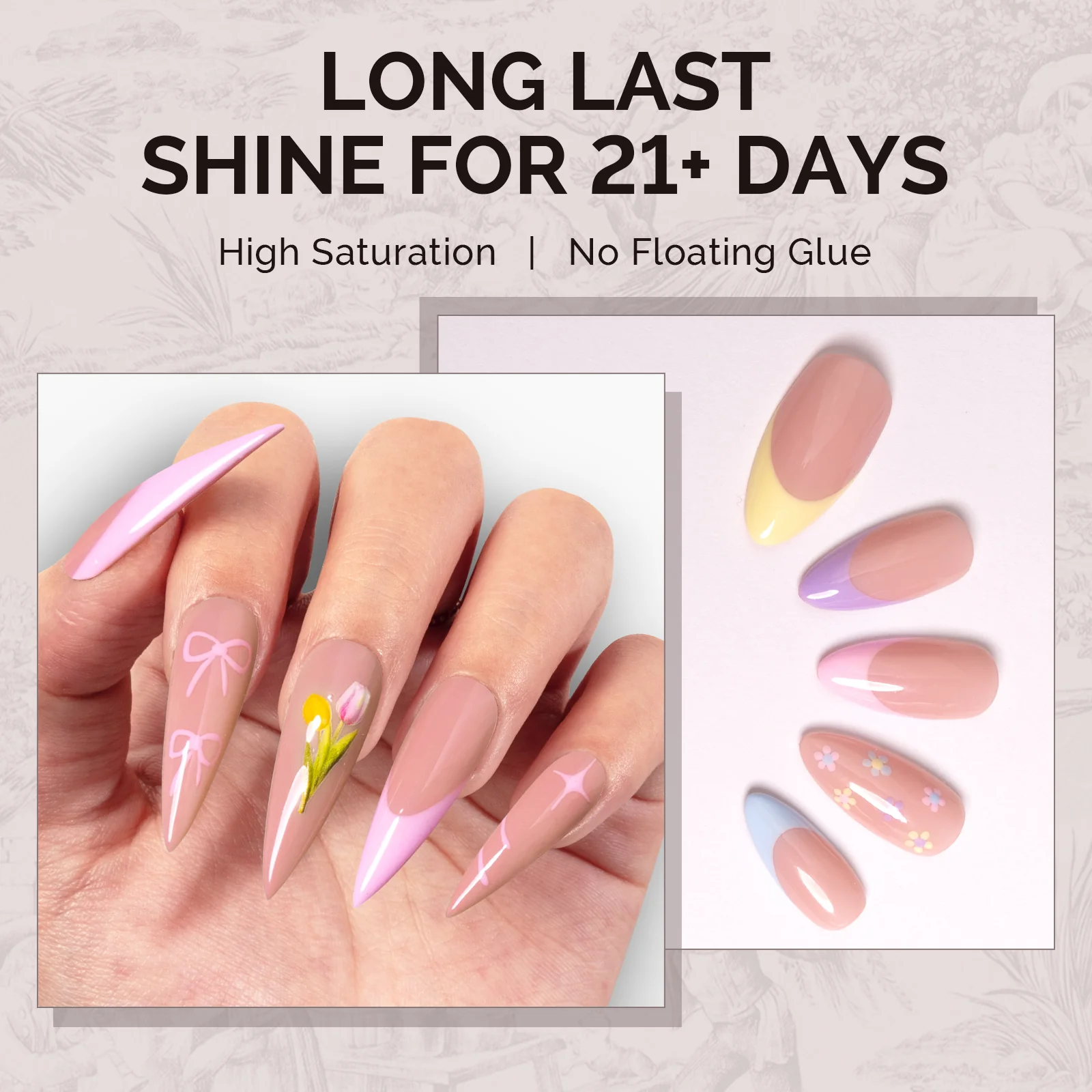 A2405 Hearts Delight - TPO-Free Faster UV Curing Gel Nail Polish(15ml) - Image 4
