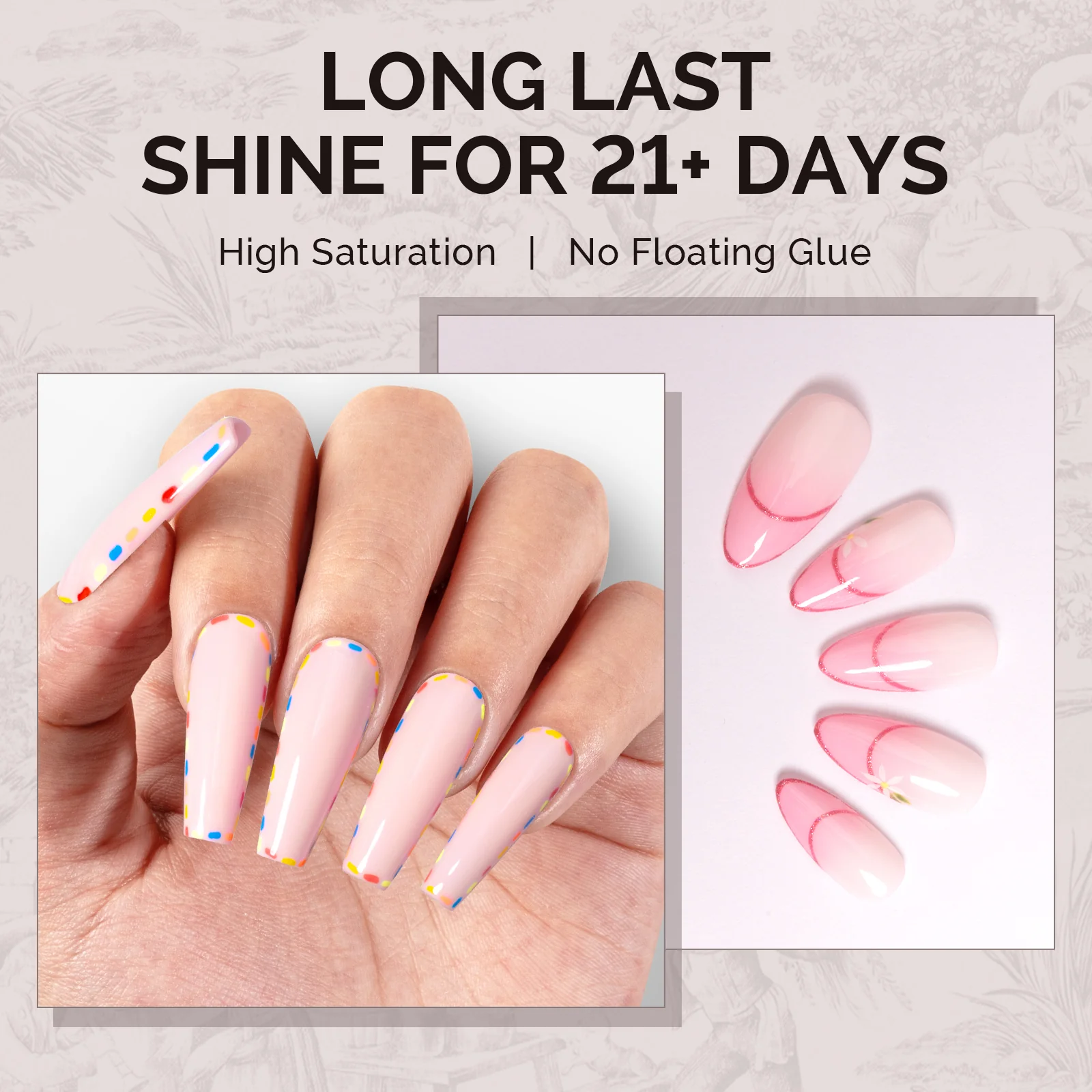 A2602 Baby Pink - TPO-Free Faster UV Curing Gel Nail Polish(15ml) - Image 4