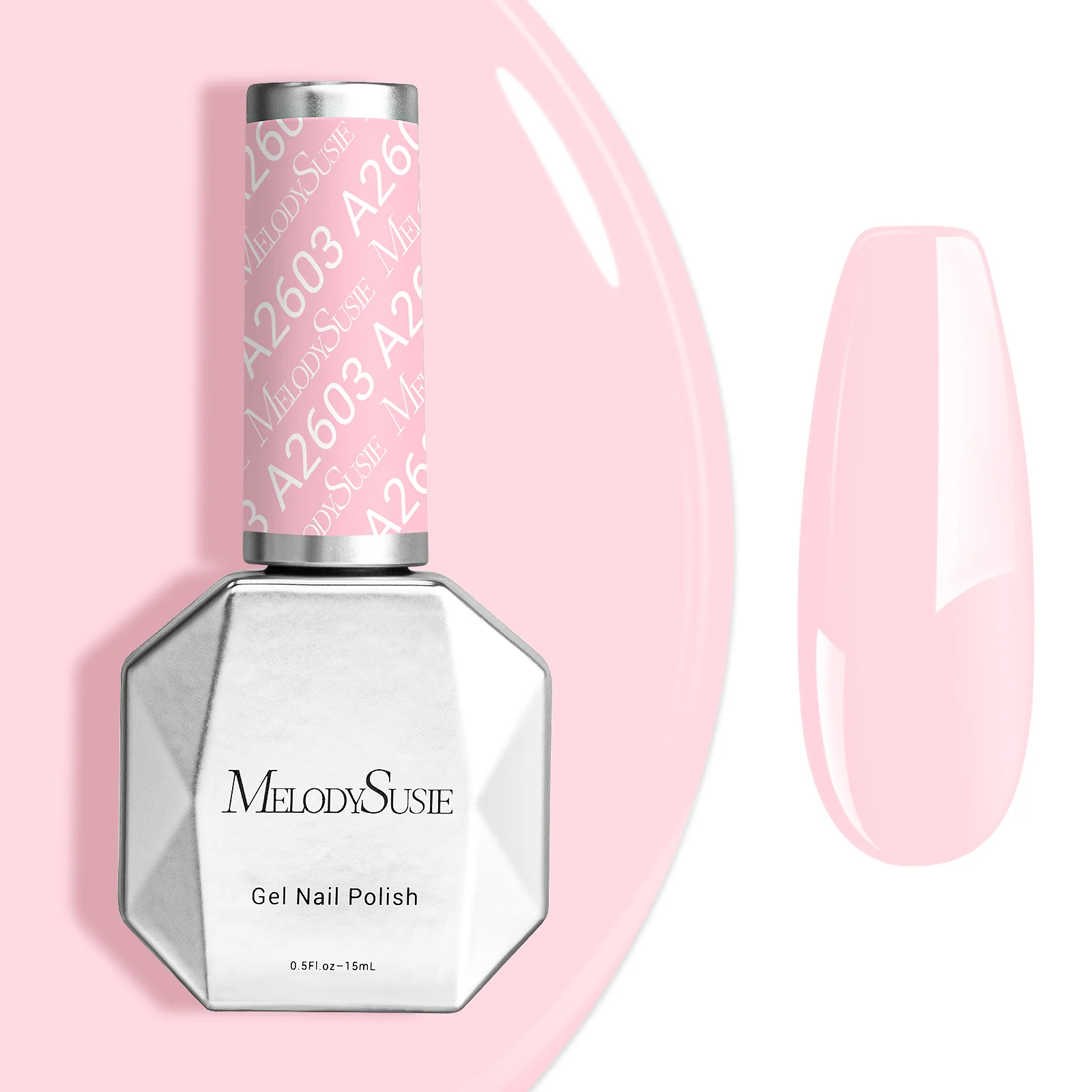 A2603 Rose Garden - TPO-Free Faster UV Curing Gel Nail Polish(15ml)