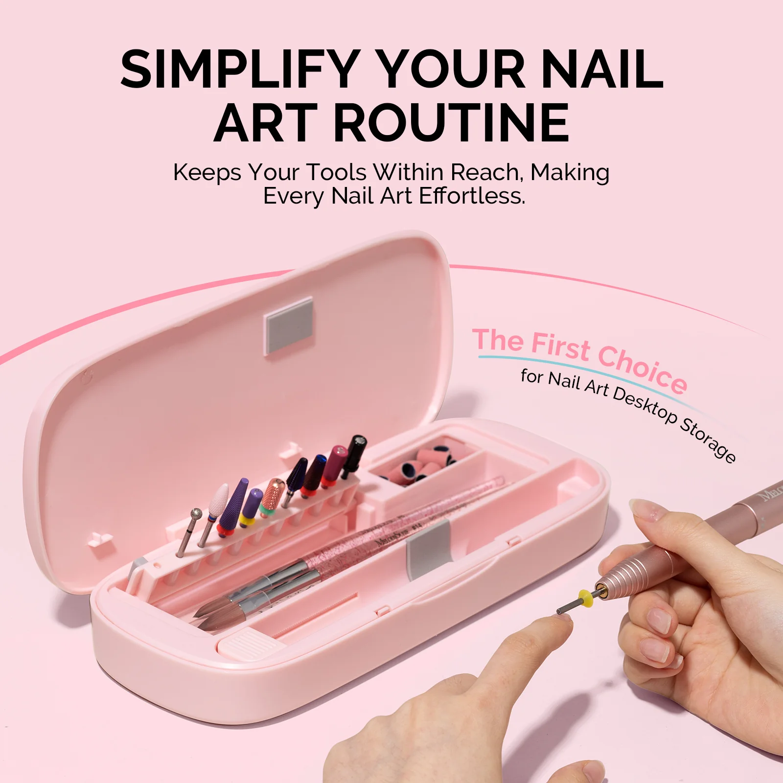 Acrylic Nail Tool Storage Box(ONLY BOX) - Image 10