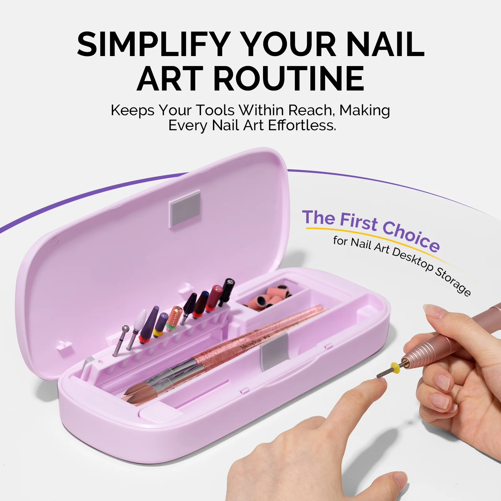 Acrylic Nail Tool Storage Box(ONLY BOX) - Image 5