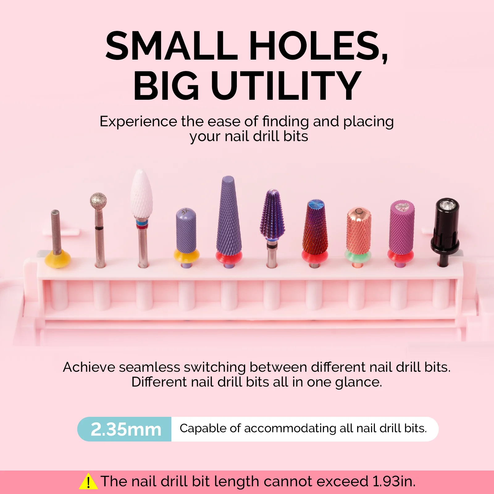Acrylic Nail Tool Storage Box(ONLY BOX) - Image 6