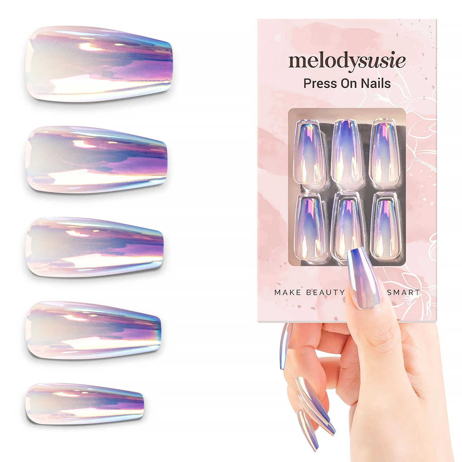 Acrylic Press-On Nails Kits - Image 46