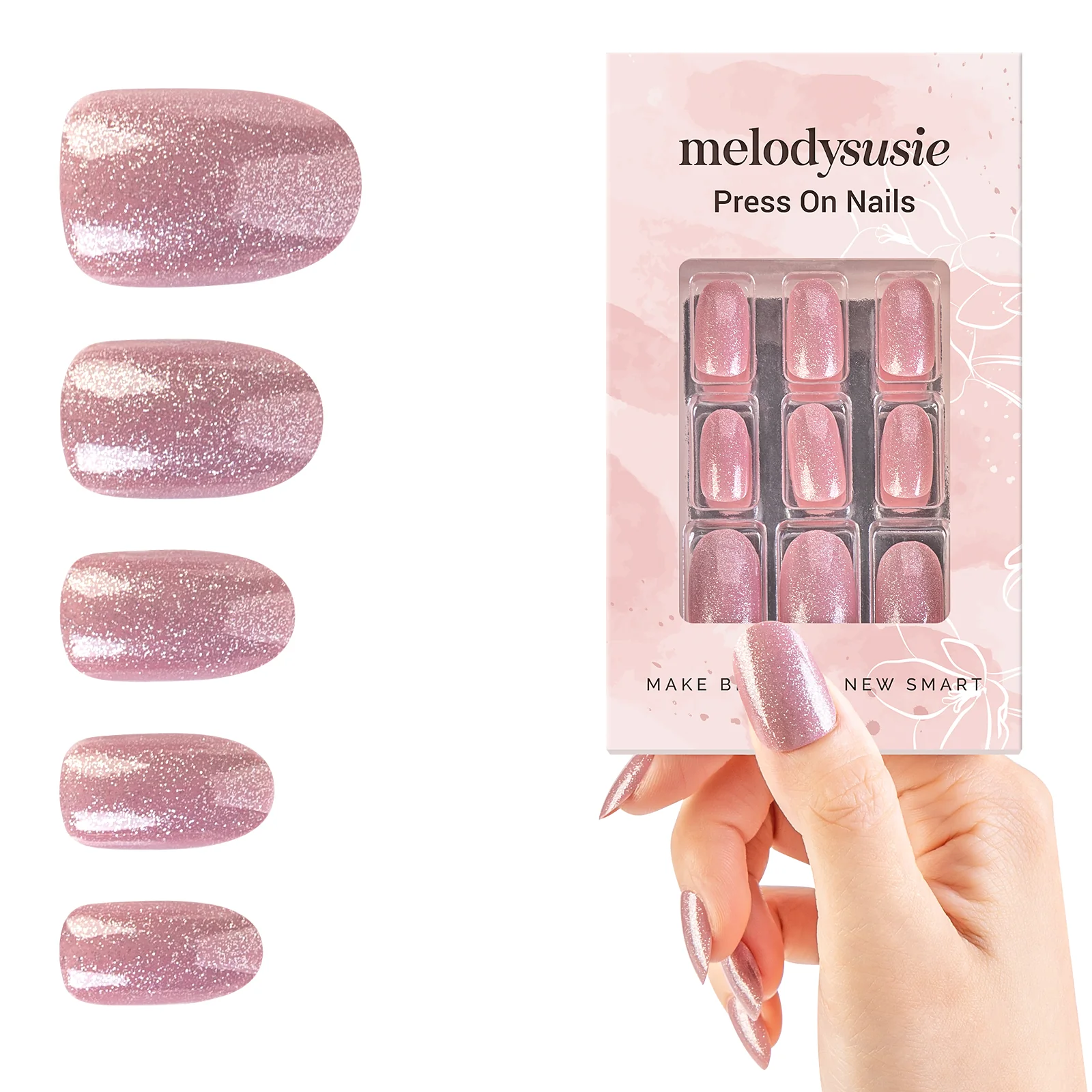 Acrylic Press-On Nails Kits - Image 49