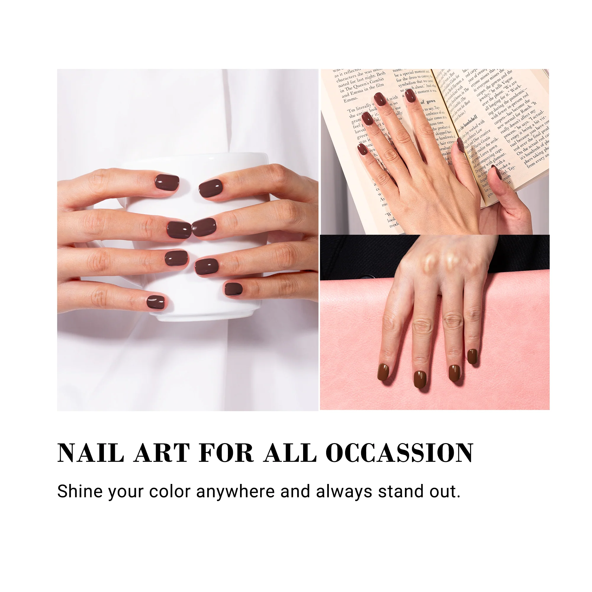 534 Americano - TPO-Free Thick Gel Nail Polish(15ml) - Image 4