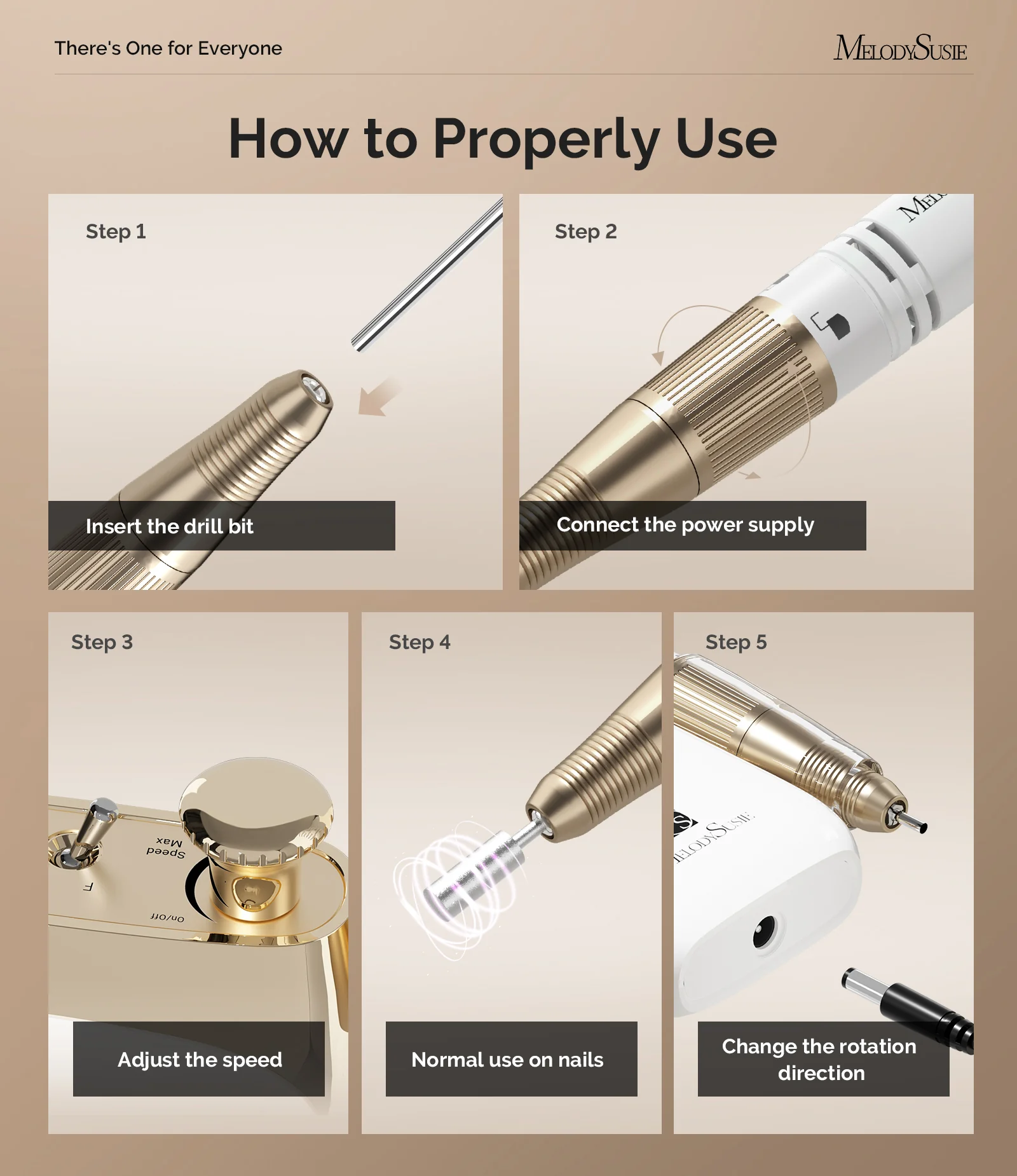 Beginner Jade(SC320C) Nail Drill - Image 6
