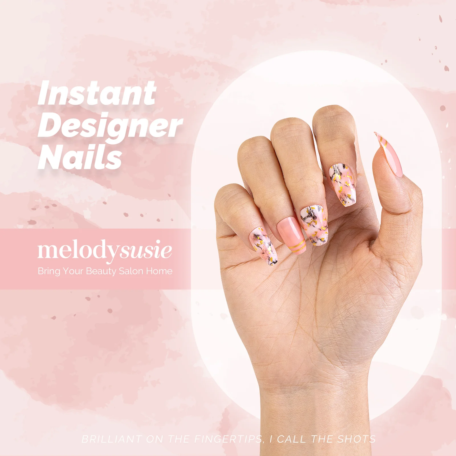 Blossom Acrylic Press On Nails Kits - Image 2