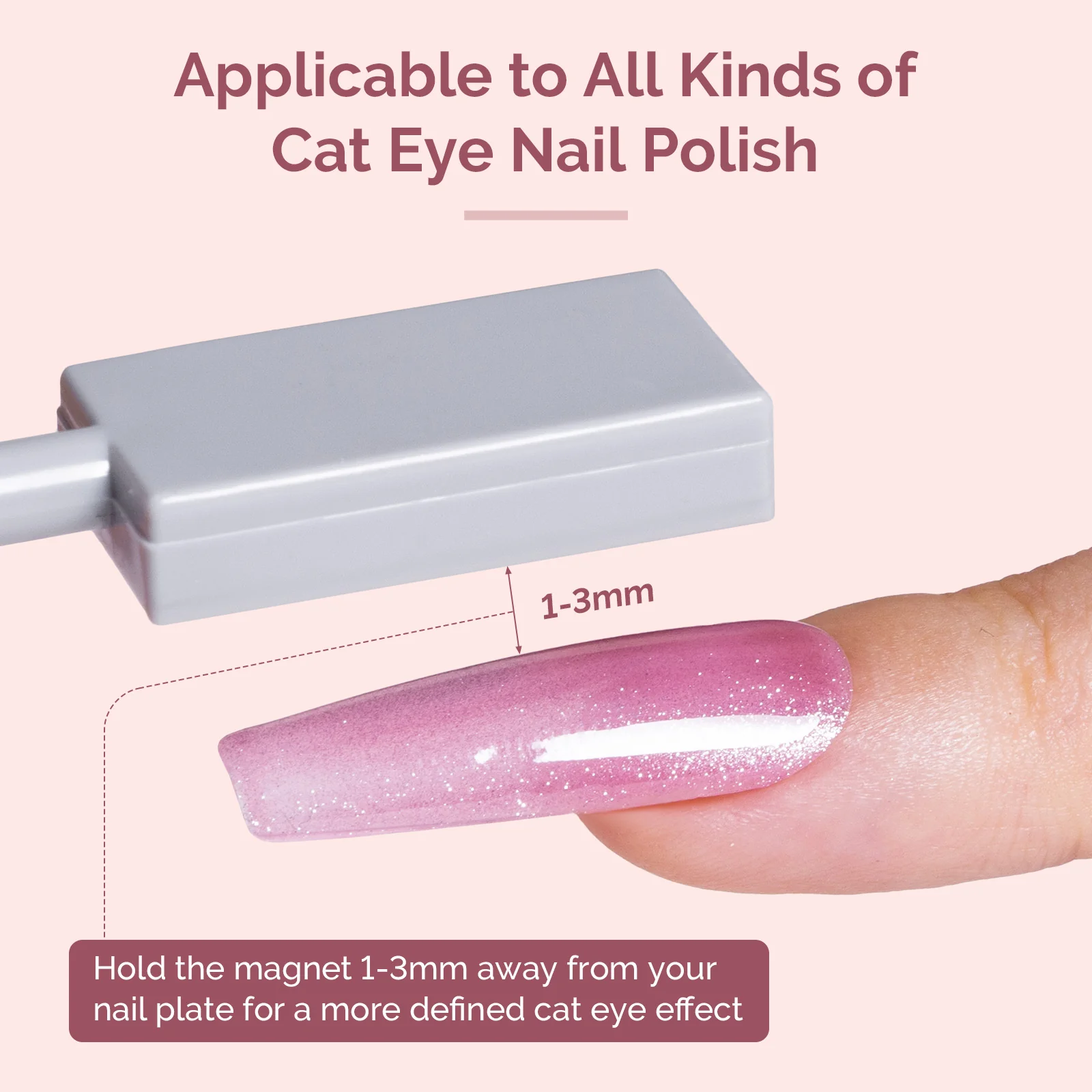 Cat Eye Gel Nail Polish Magnets Set 12 Pcs - Image 6