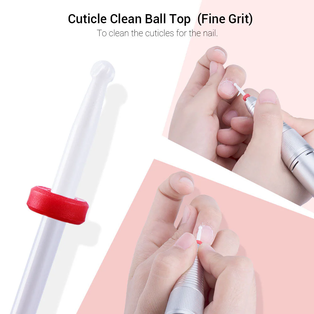 Ceramic Nail Drill Bits Set (7pcs) - Image 4
