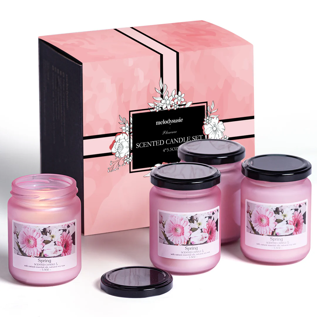 Christmas Holidays Gift Seasonal Scented Candle Set - Image 8