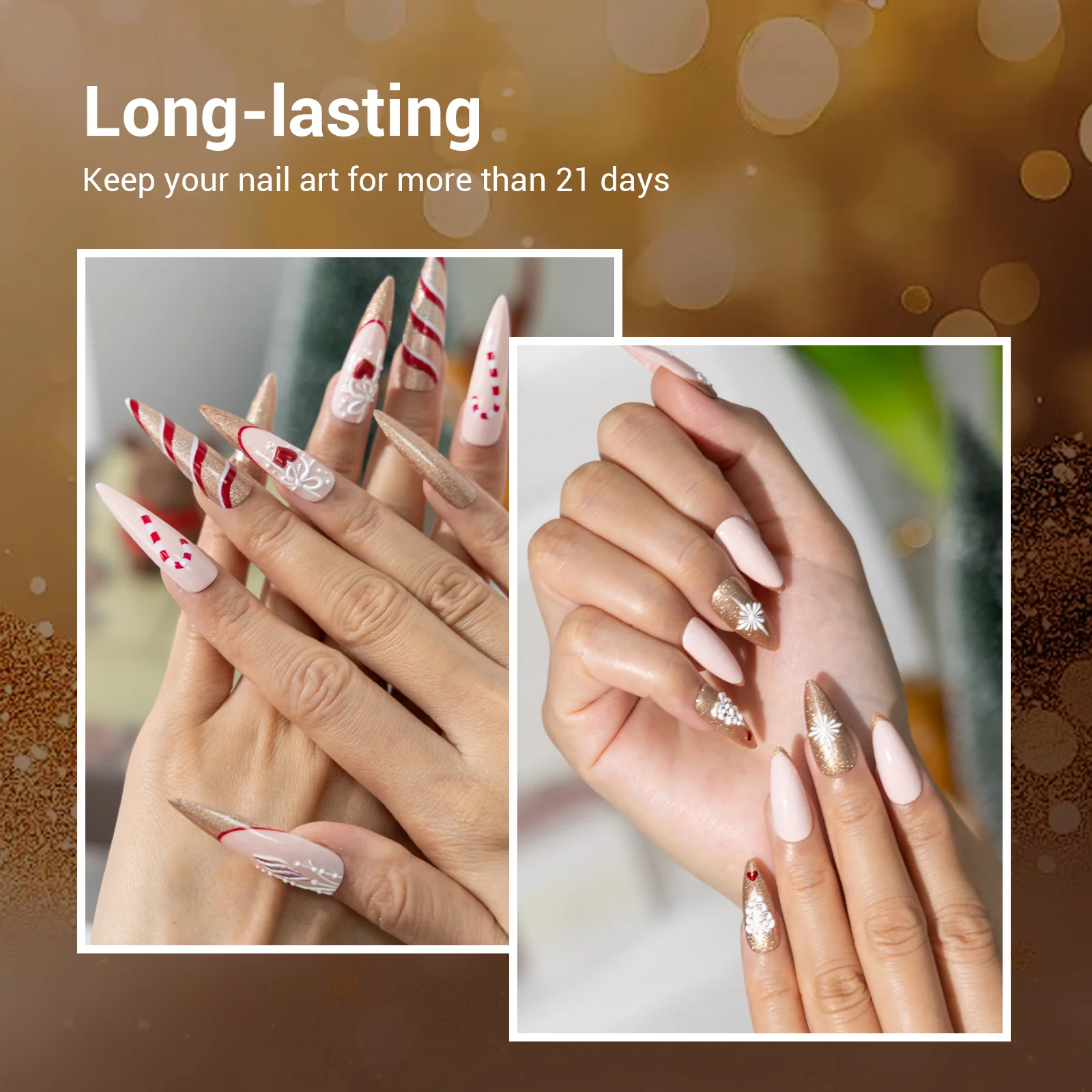 Christmas Nail Art Stickers - Image 2