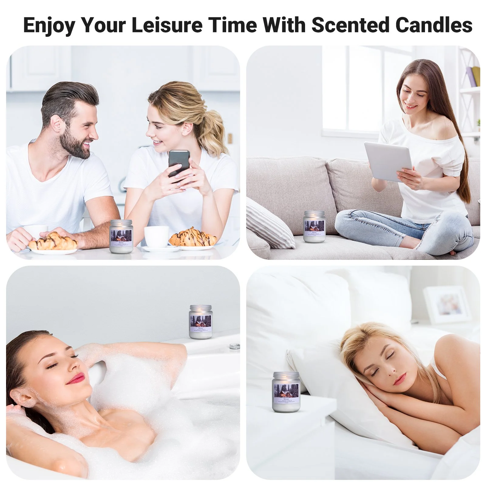 Christmas Seasonal Scented Candle Gift Set - Image 13