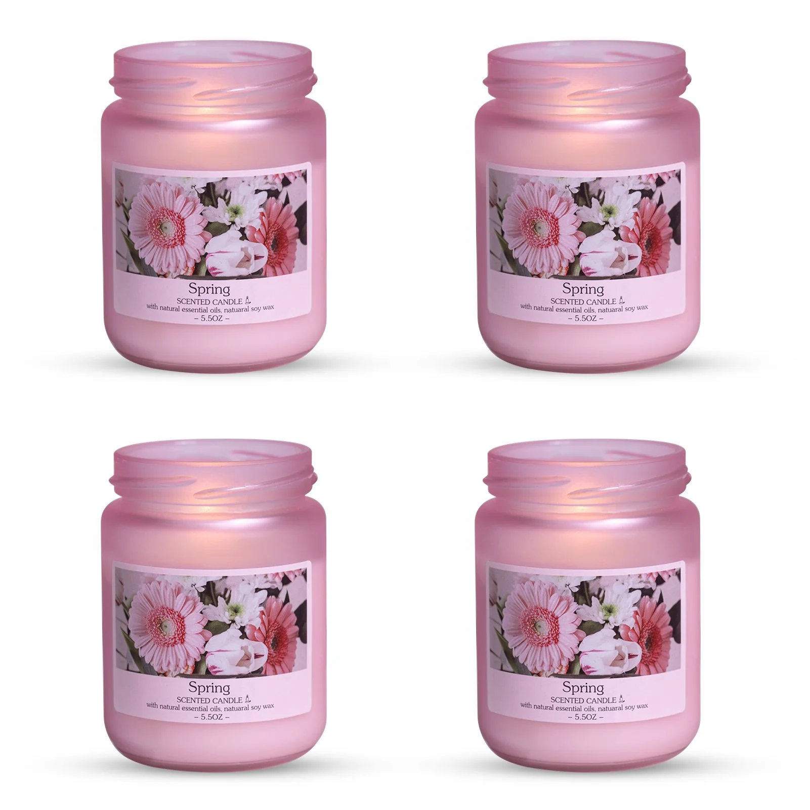 Christmas Seasonal Scented Candle Gift Set - Image 4