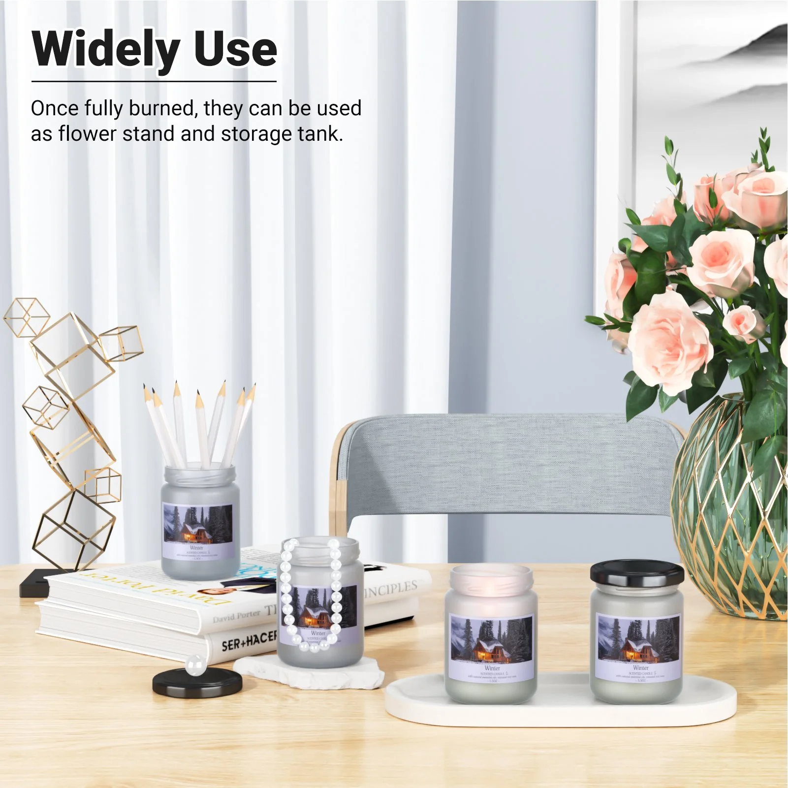 Christmas Seasonal Scented Candle Gift Set - Image 9