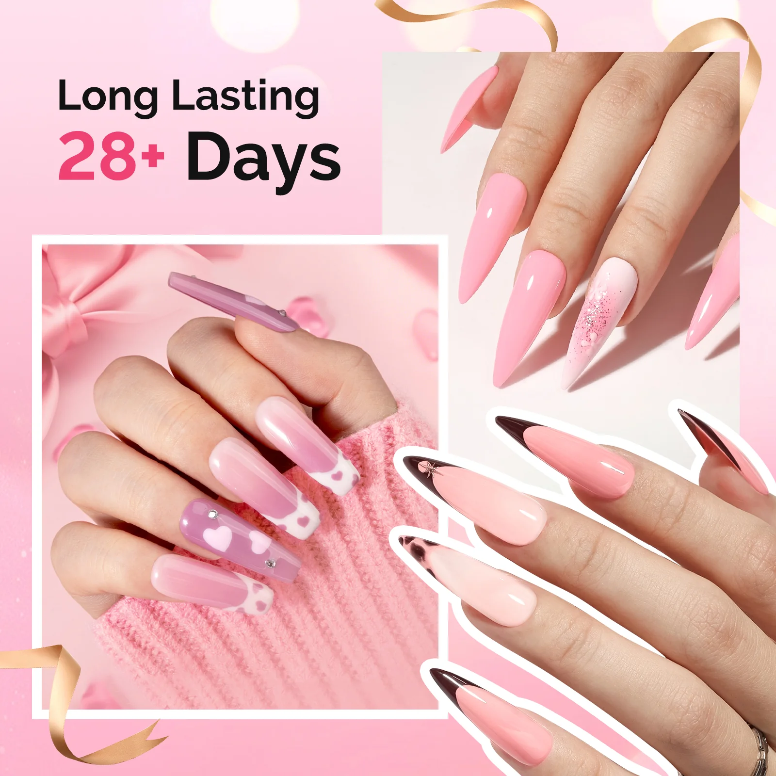 Gel Nail Polish Kit with UV Light P-ART06F - US ONLY - Image 5